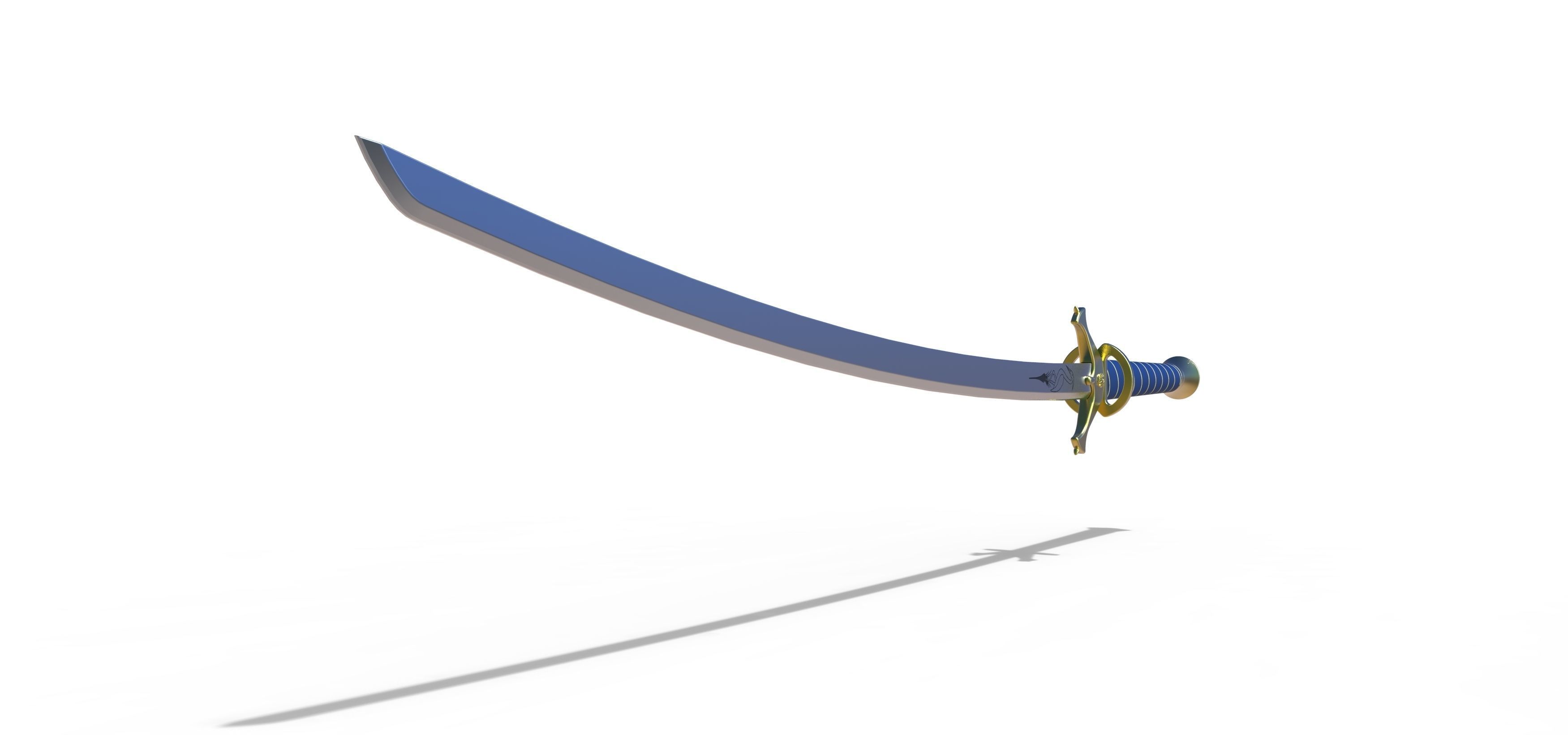 Heron Mark Sword from Wheel of time 3D print model_3