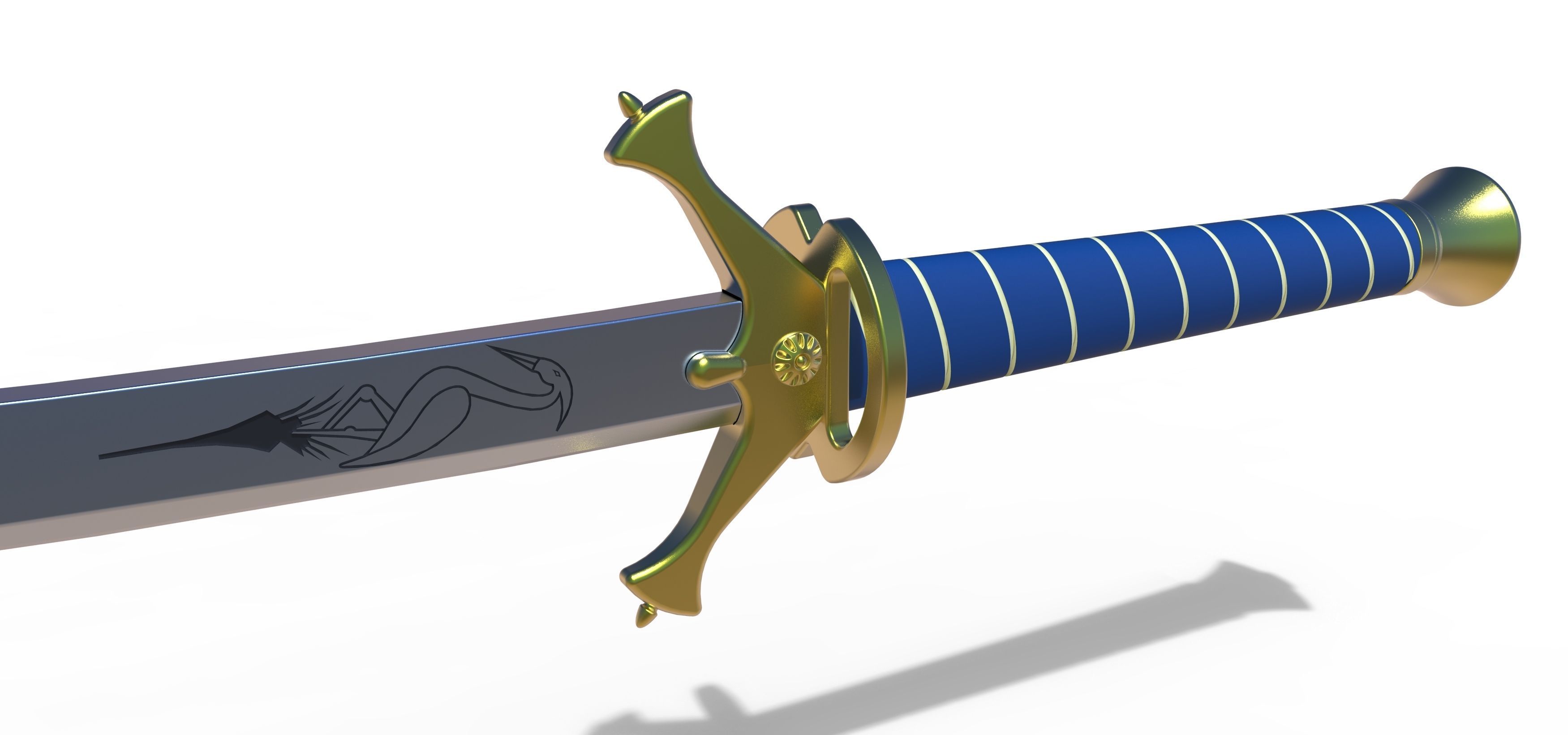 Heron Mark Sword from Wheel of time 3D print model_13