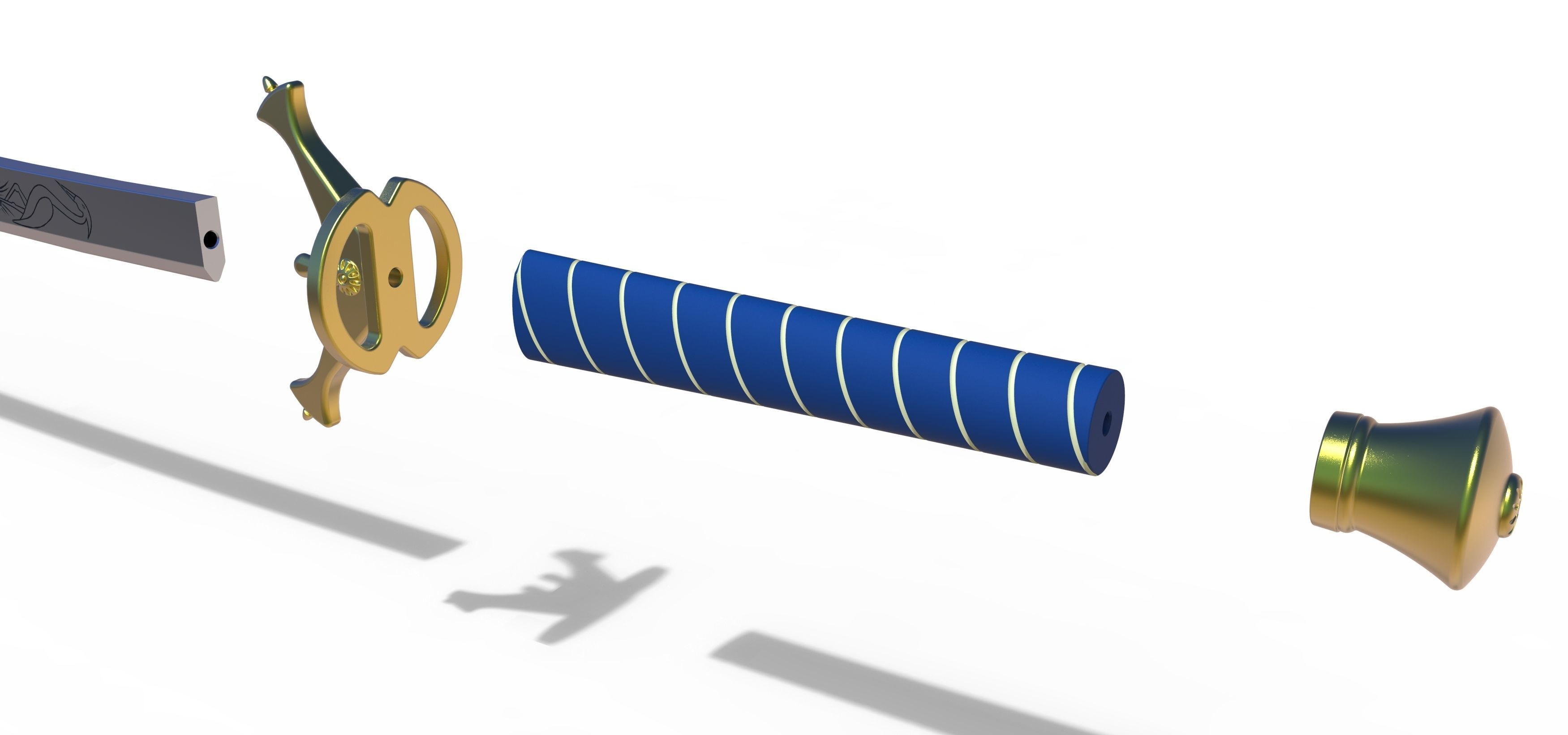 Heron Mark Sword from Wheel of time 3D print model_15