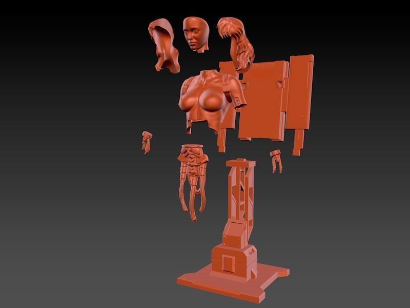 Ghost in the shell - Project 2501 3D print model_6