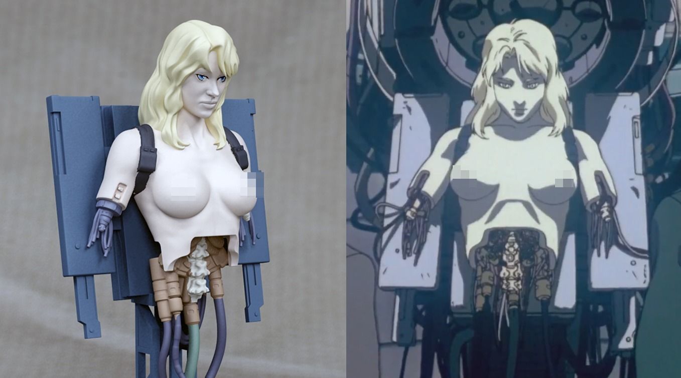 Ghost in the shell - Project 2501 3D print model_3