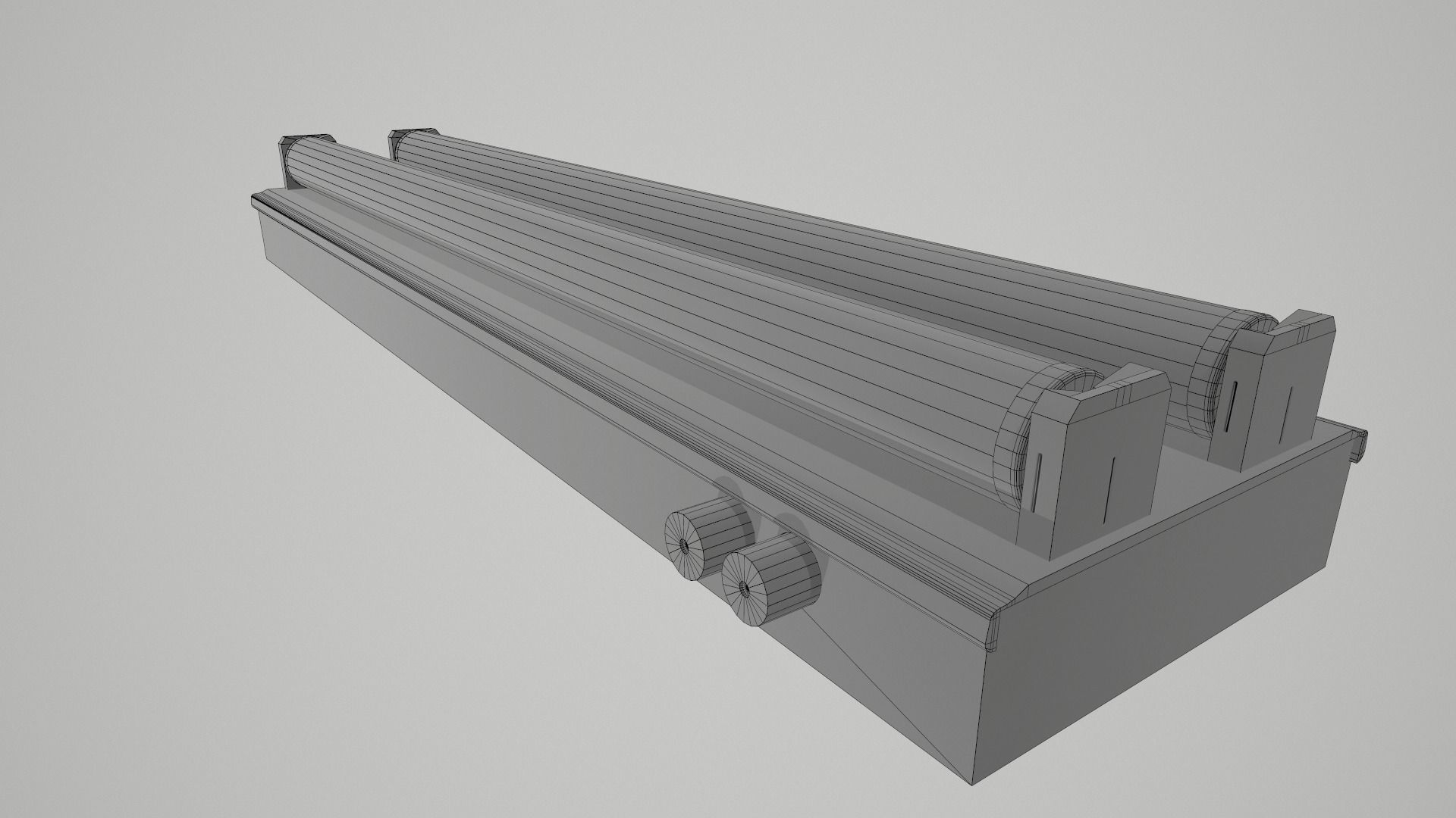 Fluorescent Lights Collection 3D model_12