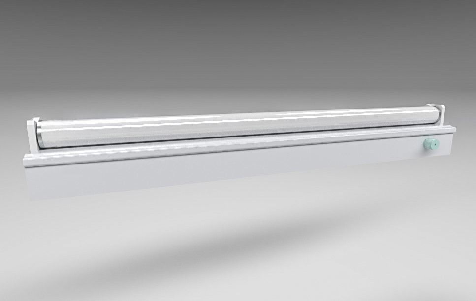 Fluorescent Lights Collection 3D model_2
