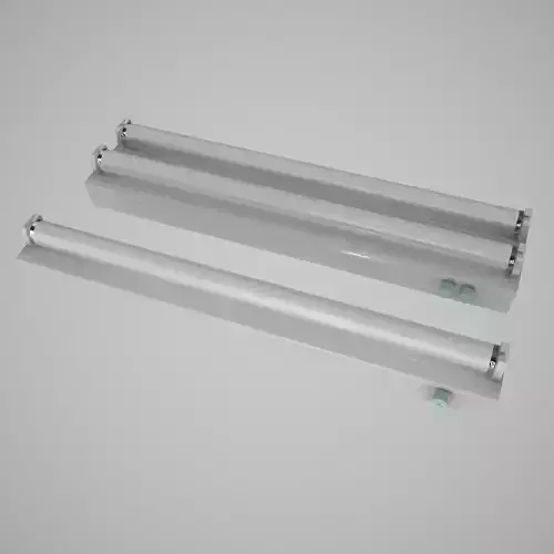 Fluorescent Lights Collection 3D model