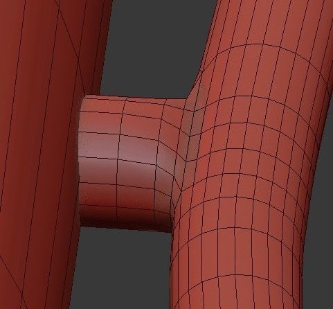 Amee 5 Light Aged Brass Chandelier with Opal Matte Glass Shade 3D model_4