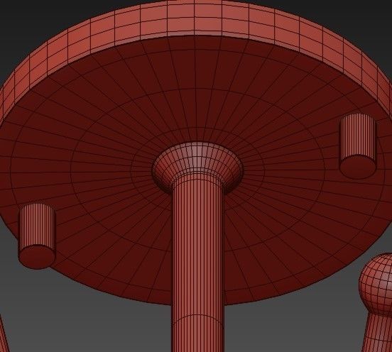 Amee 10 Light Aged Brass Chandelier with Opal Matte Glass Shade 3D model_2