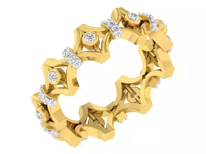  Women Band Ring 3dm stl render detail model view