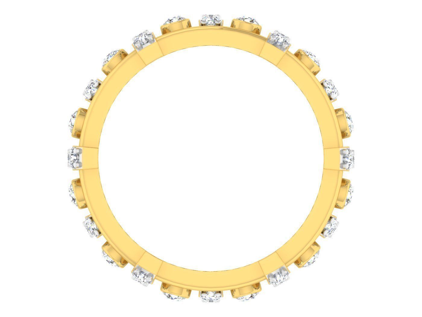  Women Band Ring 3dm stl render detail model view 3D print model_1