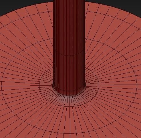 Carisa Collection 9 Light Vintage Gold Chandelier with Shade 3D model_5