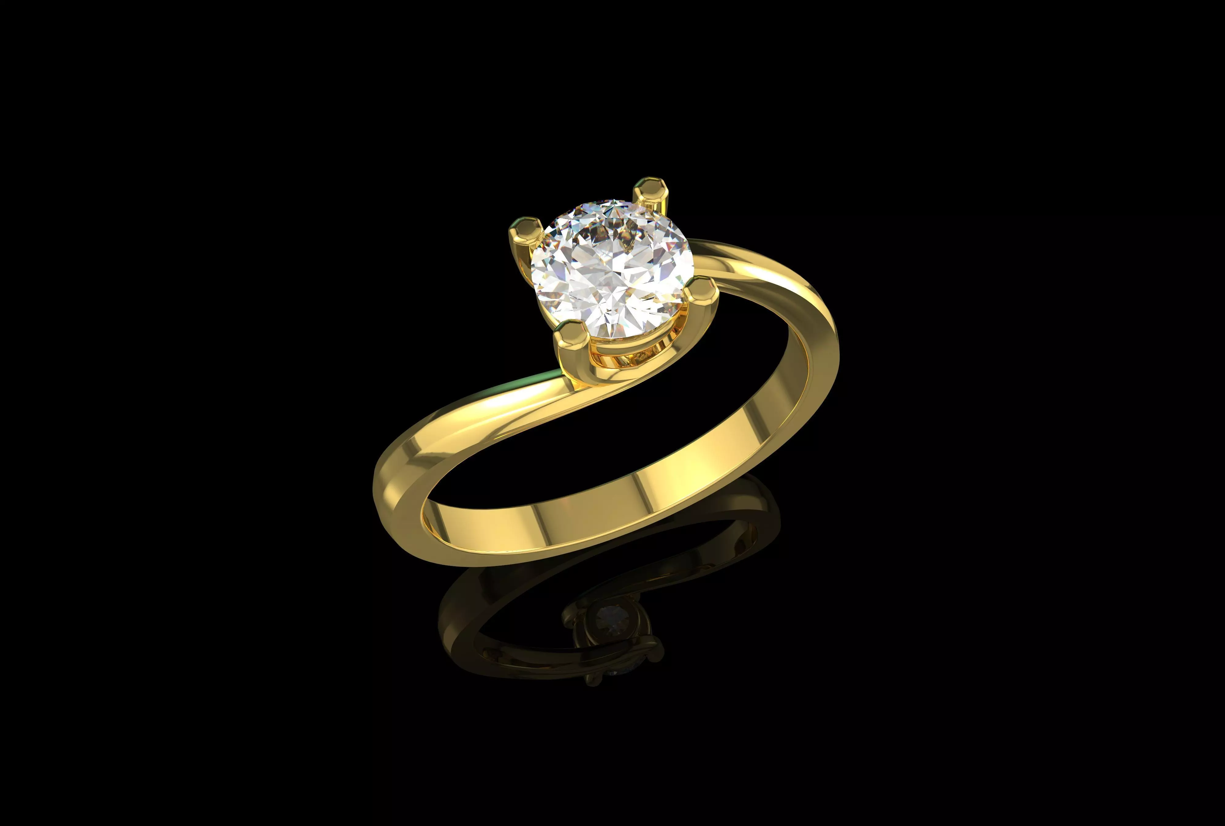 Gold N666 3D print model_0