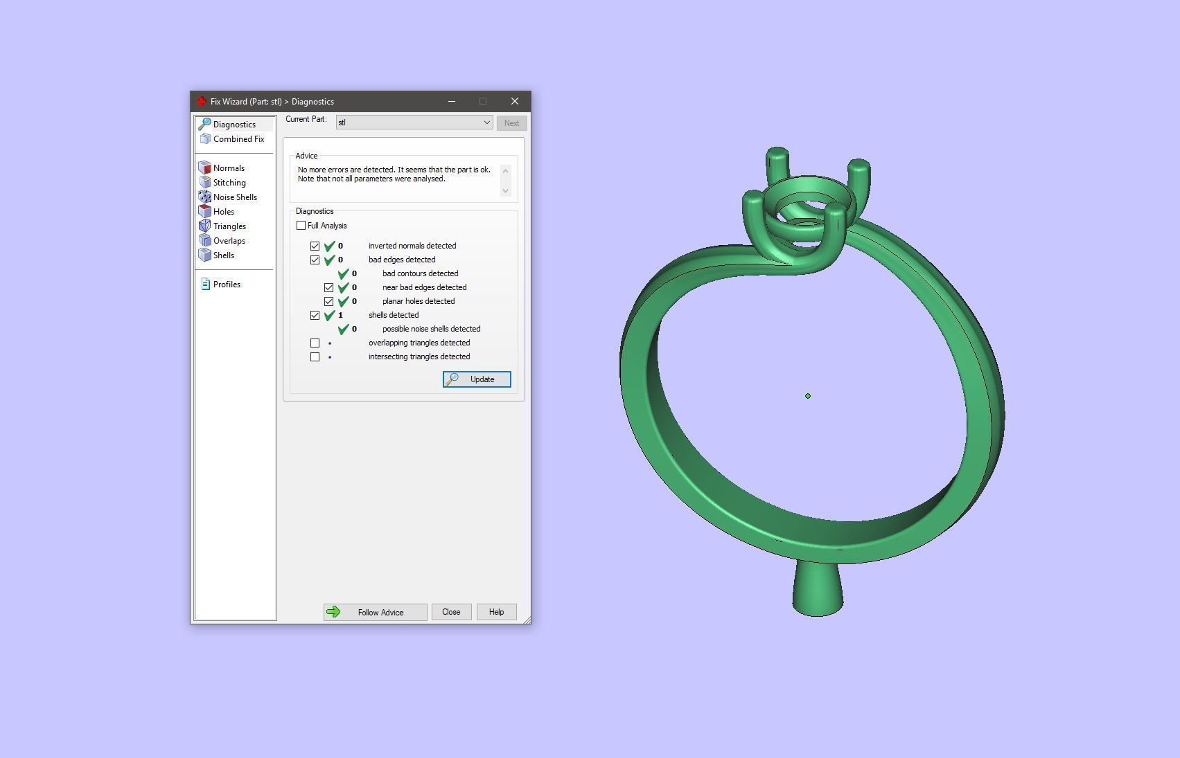 Gold N666 3D print model_8