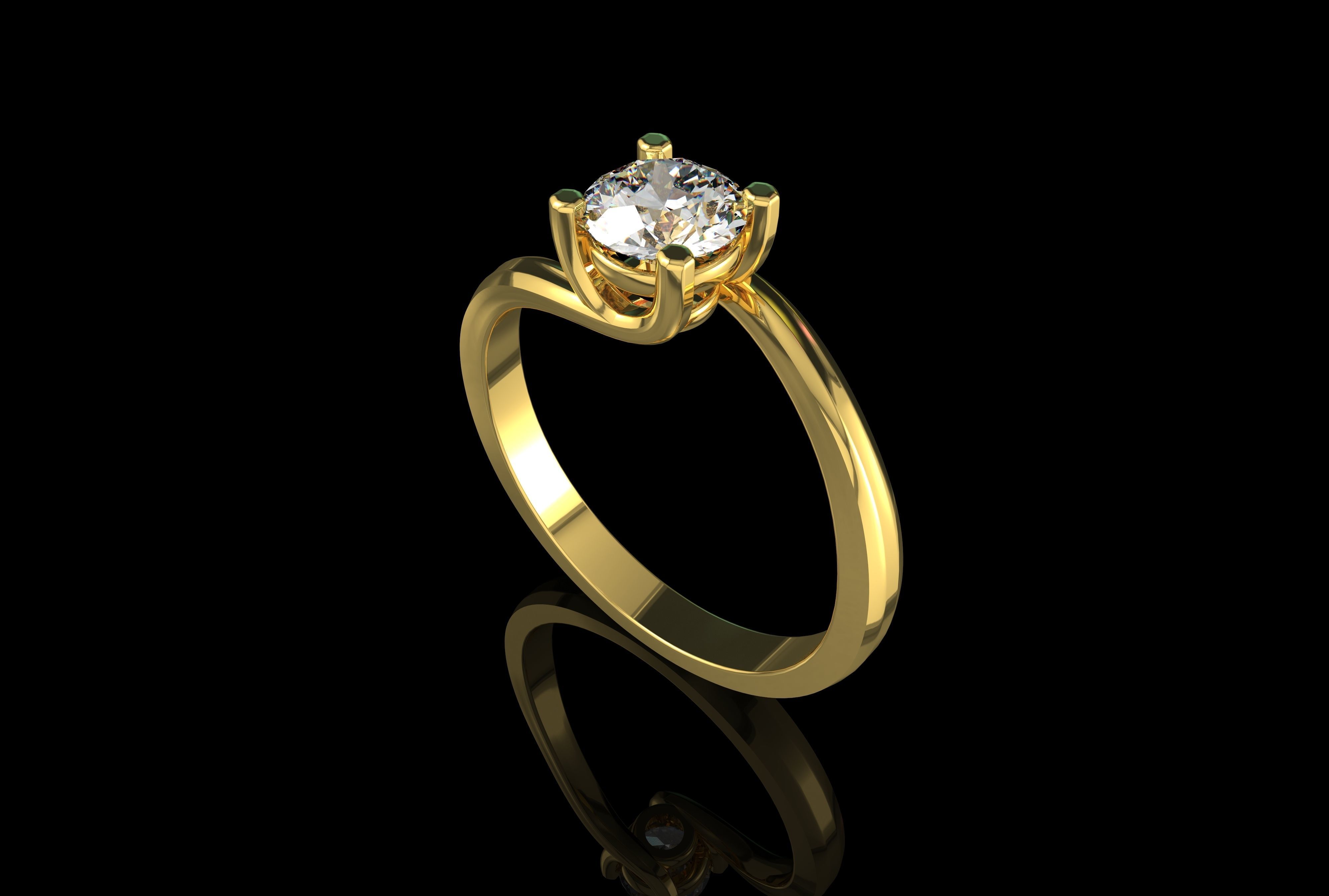 Gold N666 3D print model_2