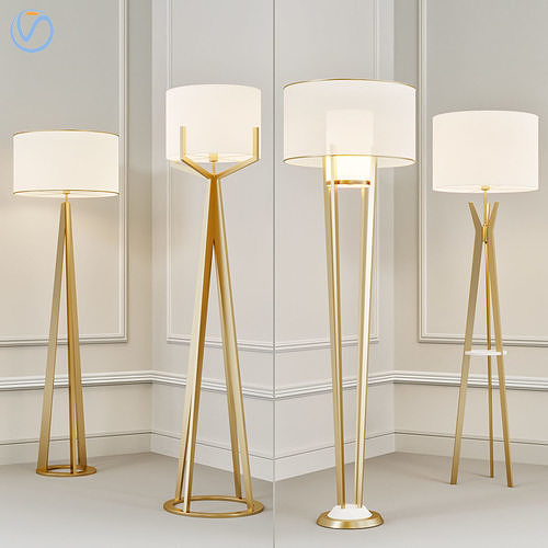 Floor lamp 3D model