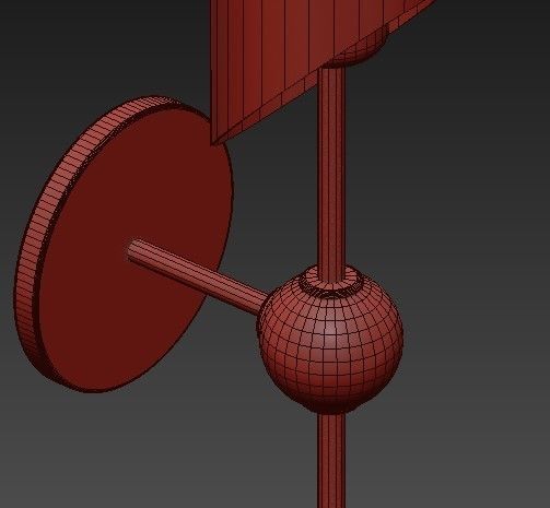 Wall Lamp 3D model_9