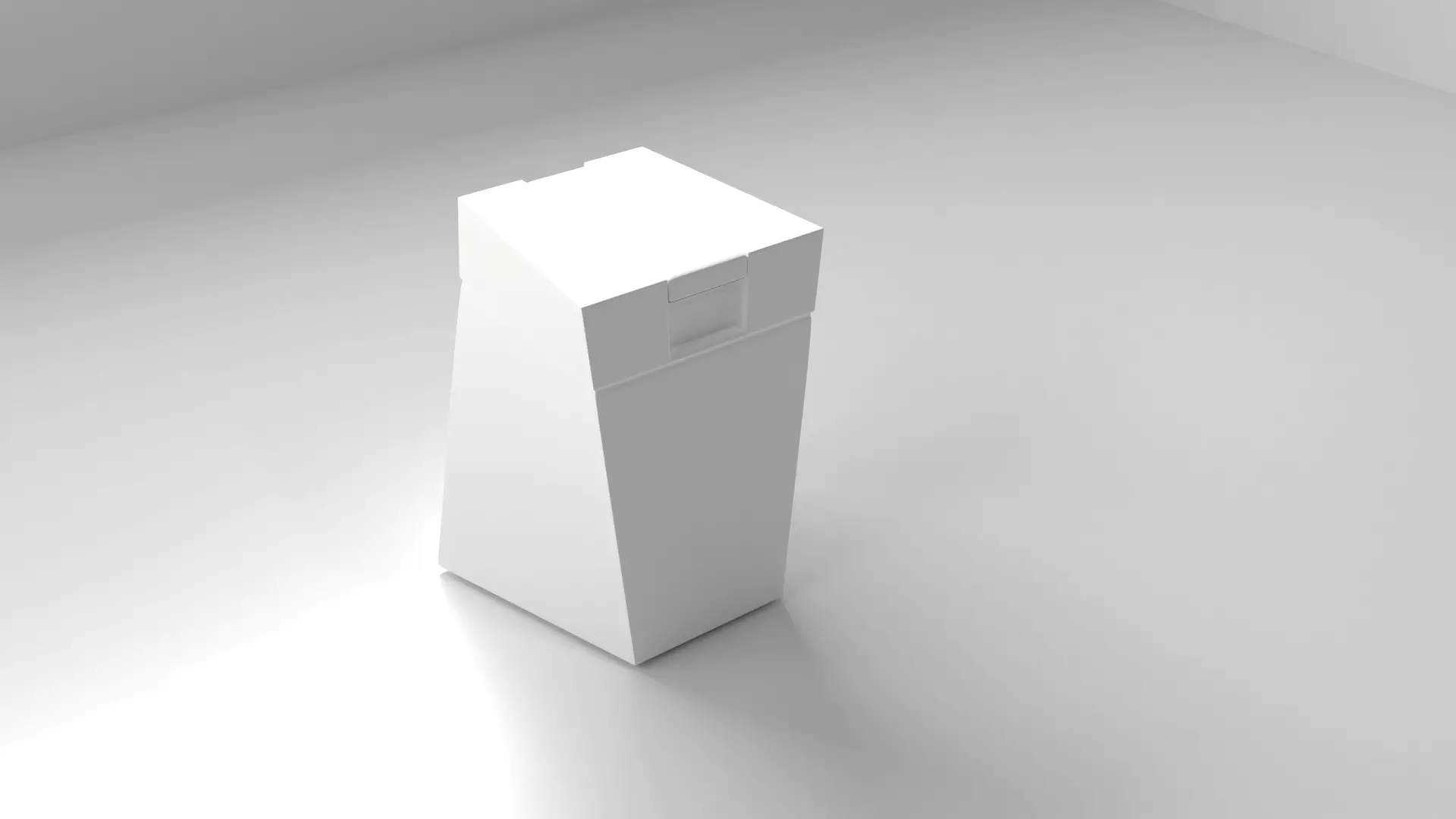 Plastic Bottle 9 - Shampoo Bottle 3D model