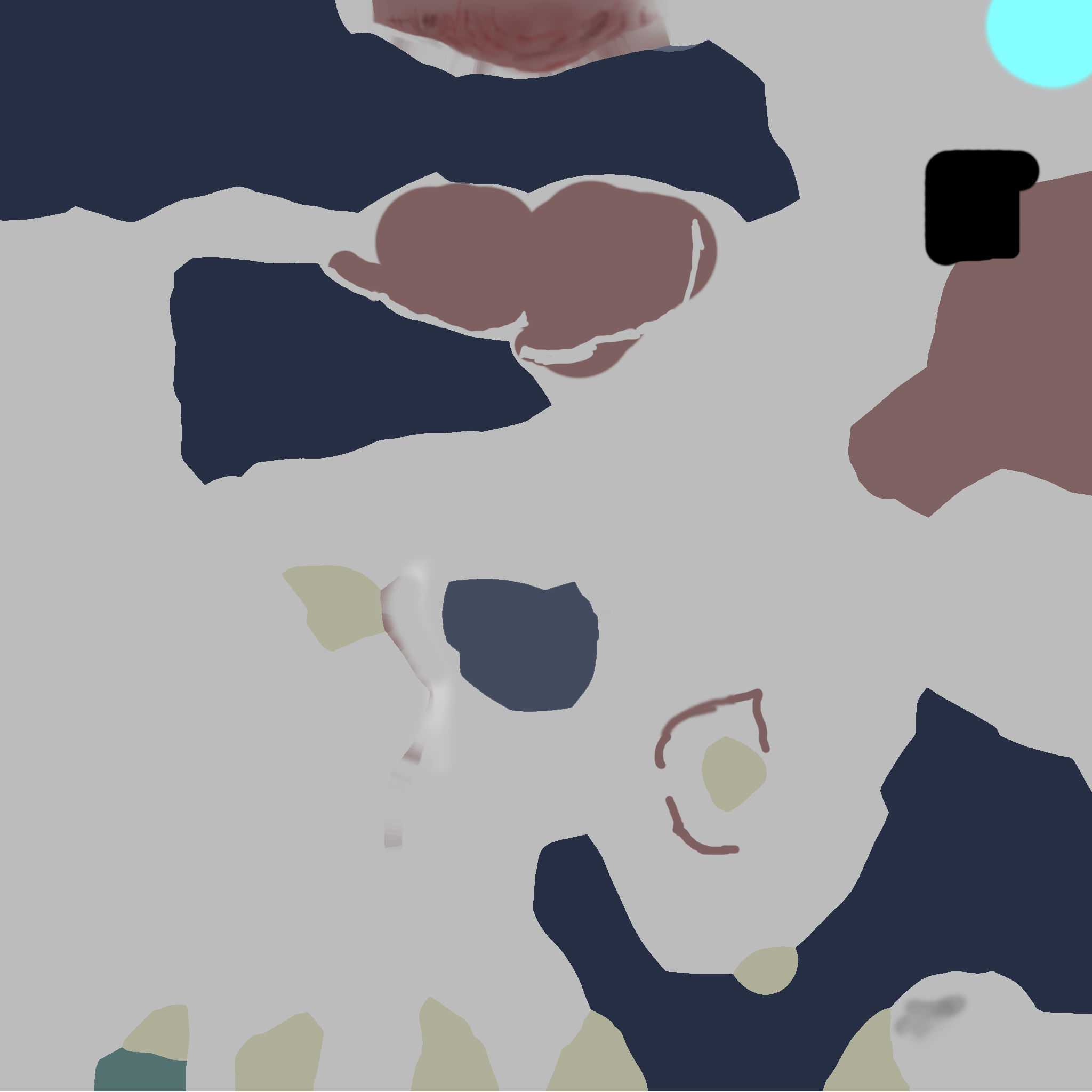 Oni Mask Low-poly 3D model_15