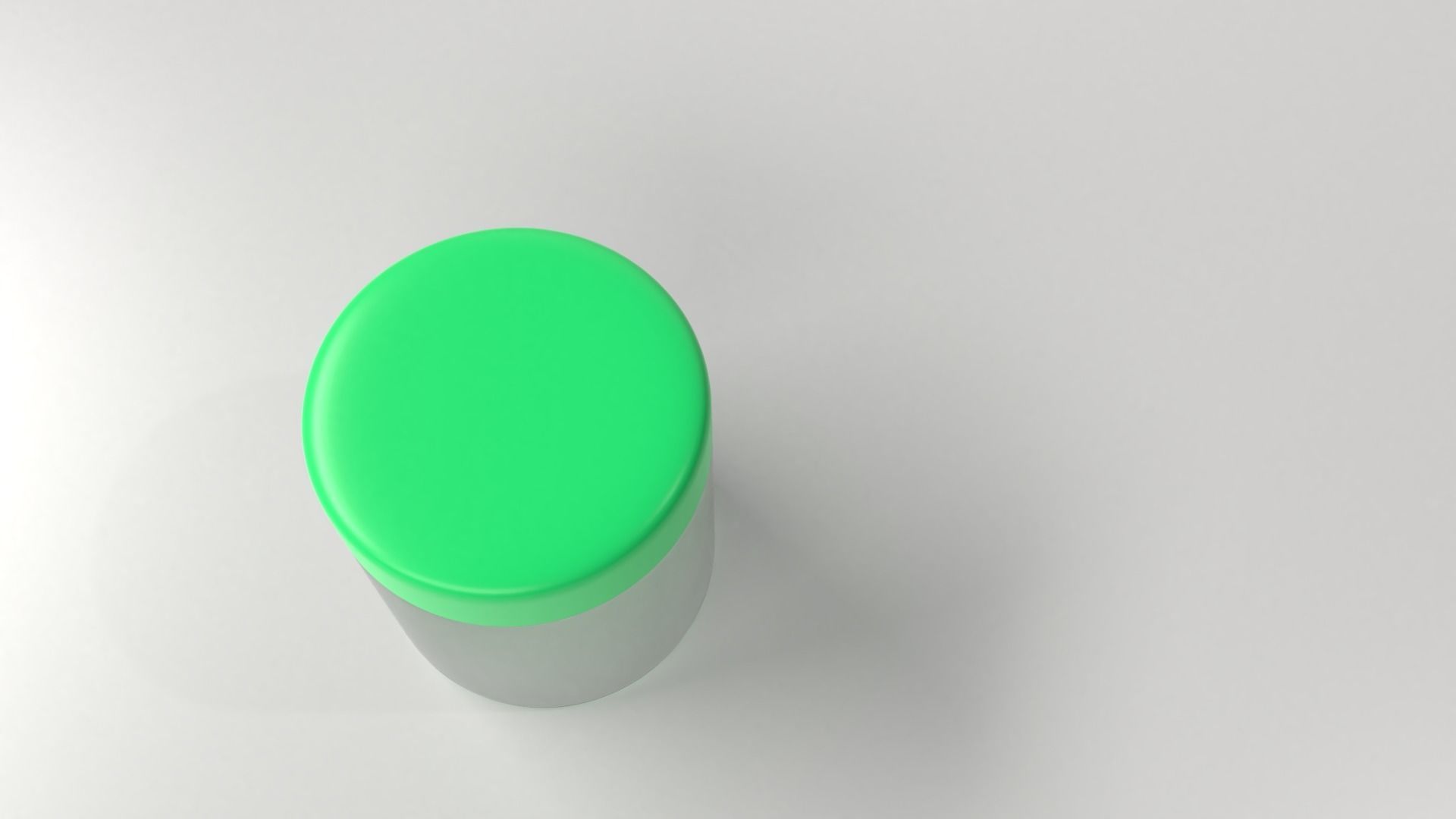 Cream Container 4 3D model_2