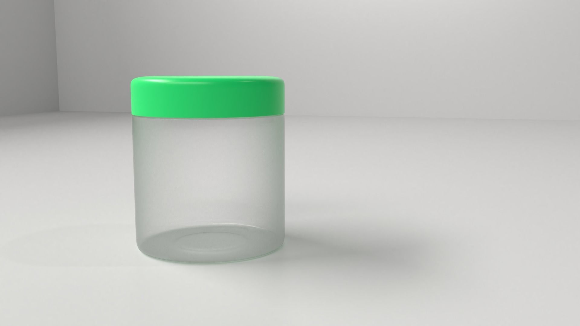 Cream Container 4 3D model_1