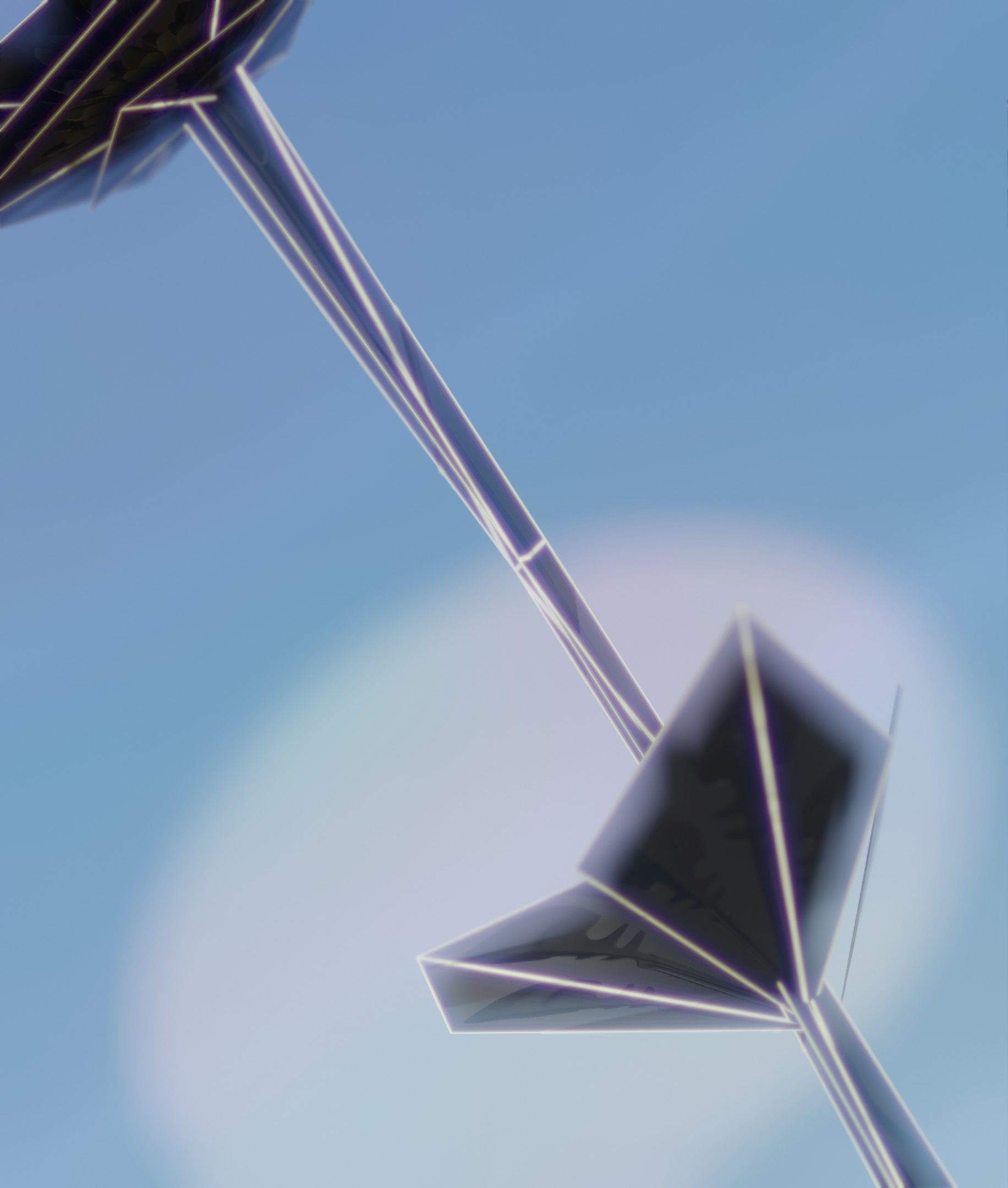 Low-Poly Dandelion Flower Version 3 - Object 9 Low-poly 3D model_19