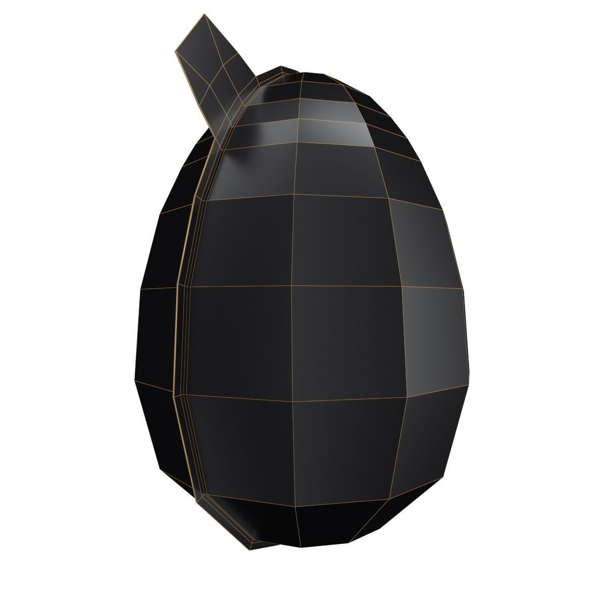 Egg Chocolate 3D model_7