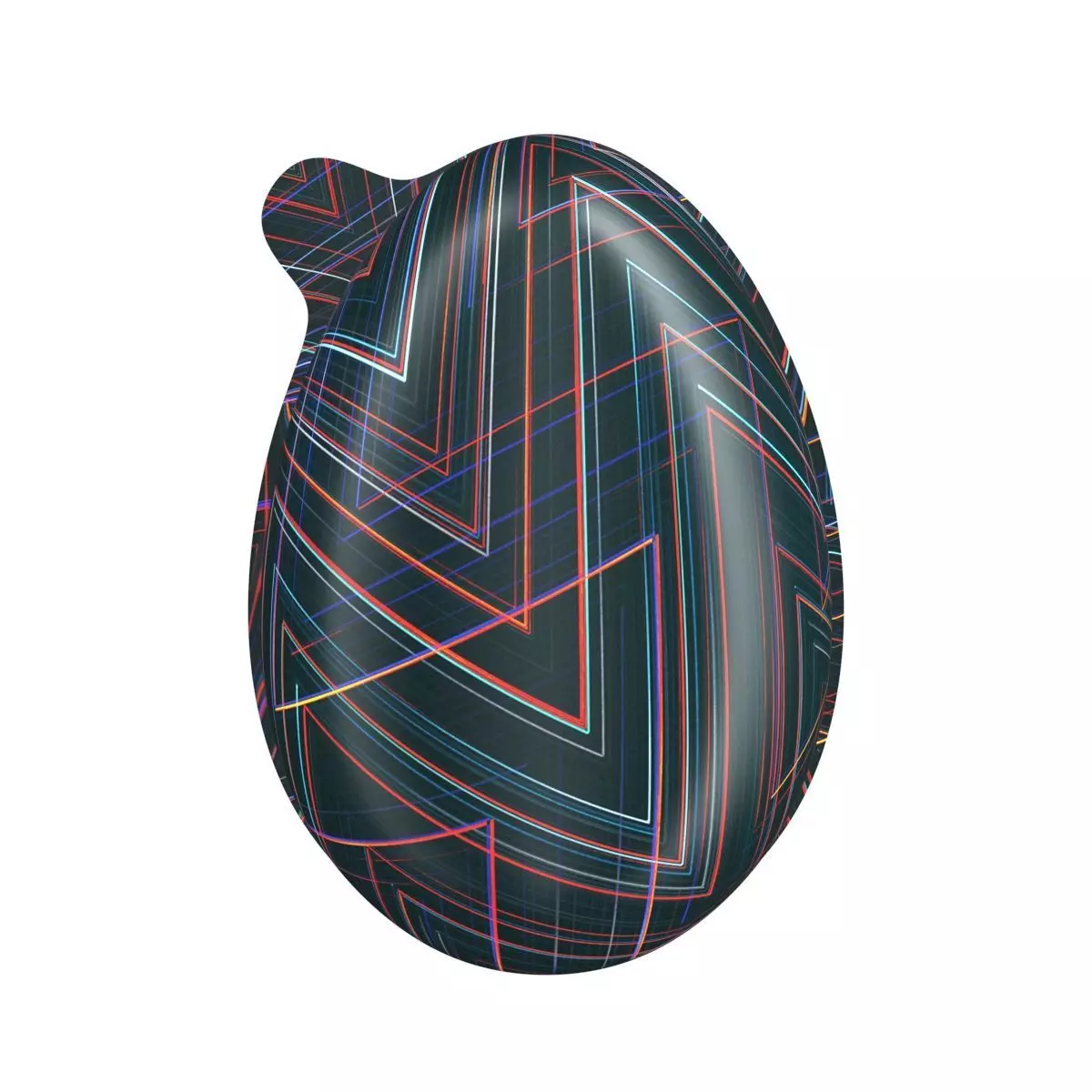 Egg Chocolate 3D model_0