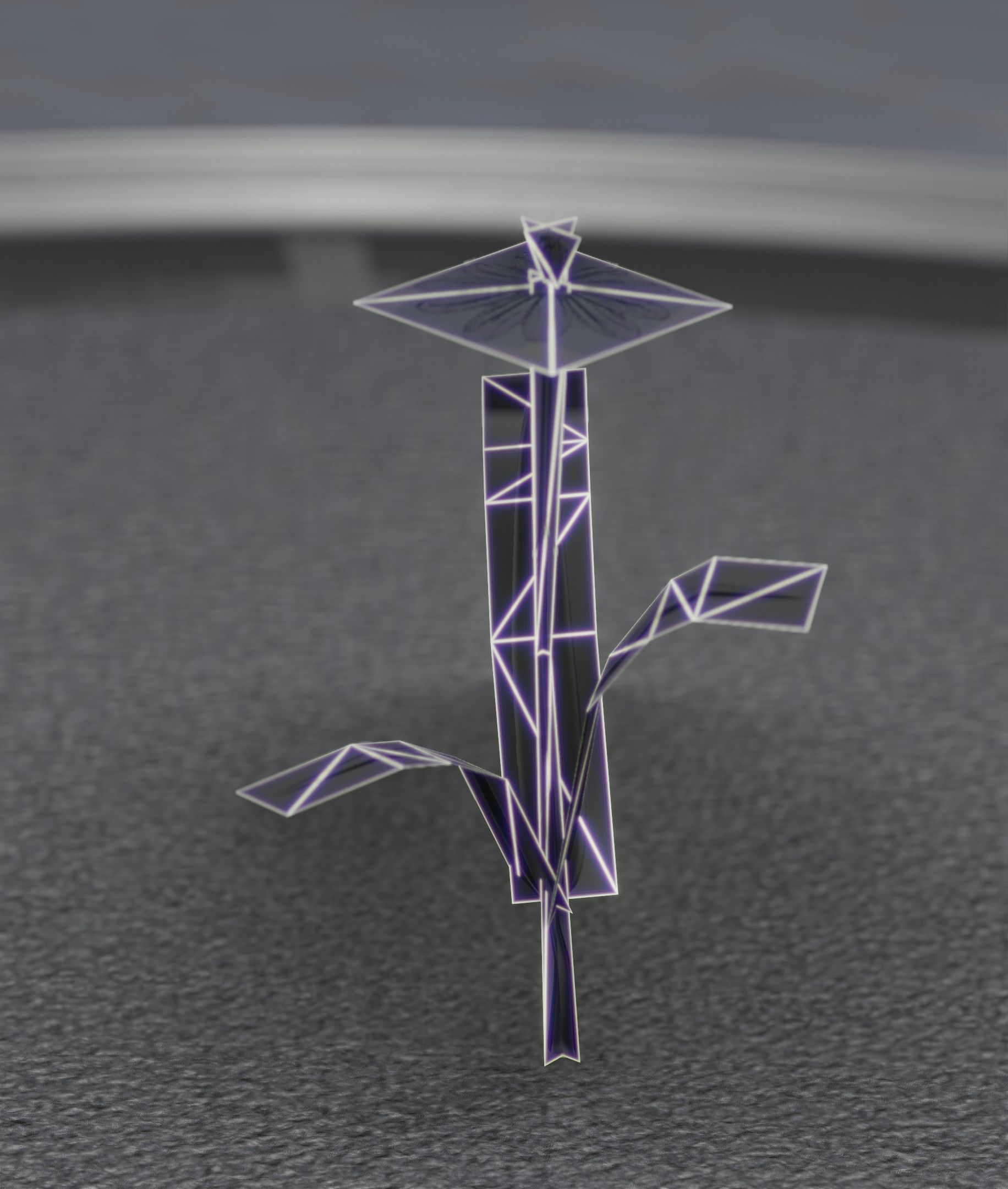 Blue Flower - Verion 4 - Object 19 Low-poly 3D model_20