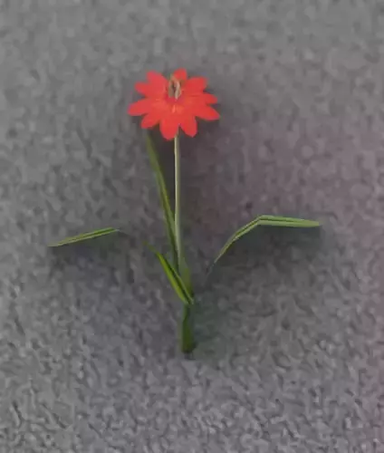 Red Flower - Verion 6 - Object 29