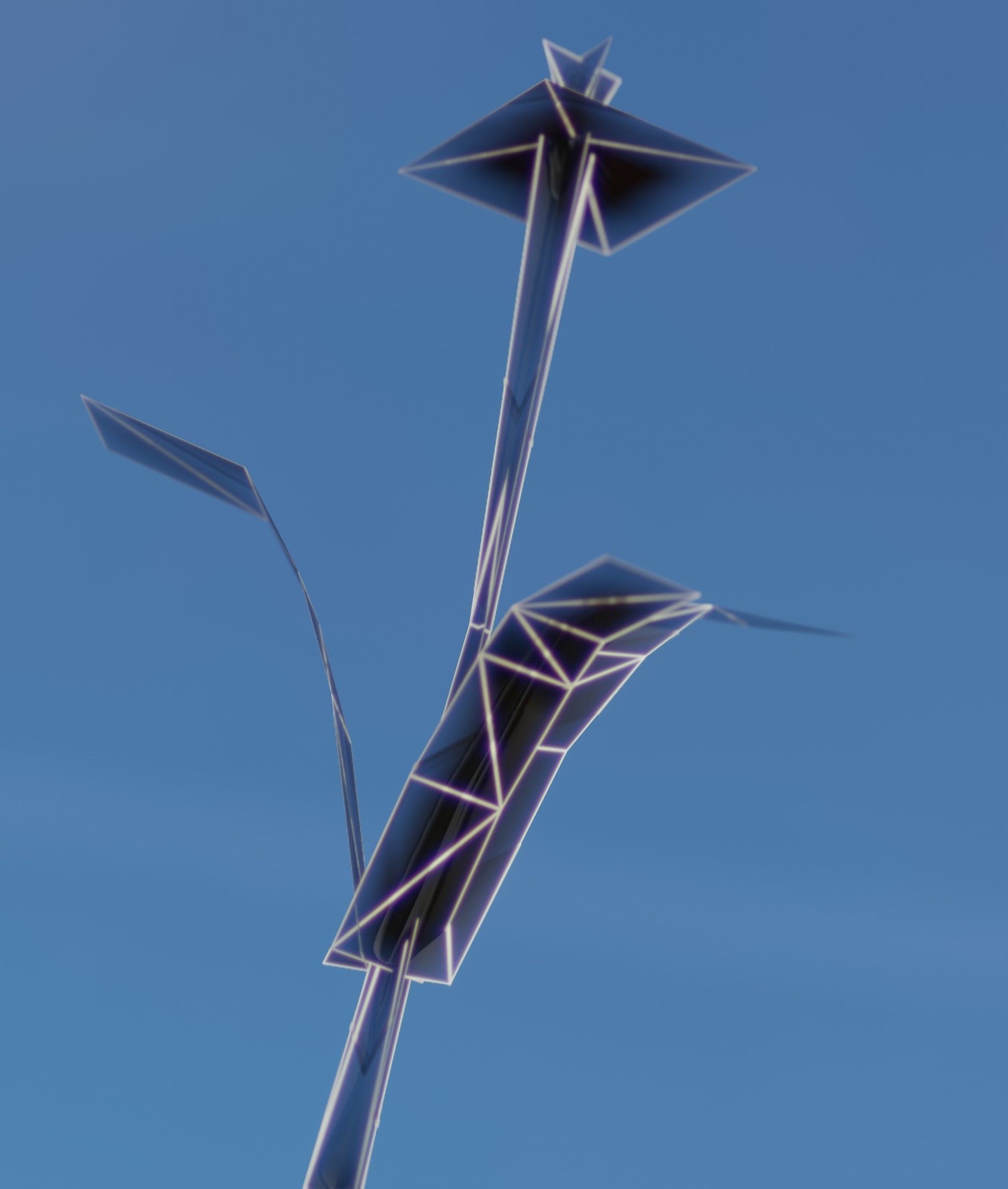 Red Flower - Verion 6 - Object 29 Low-poly 3D model_36