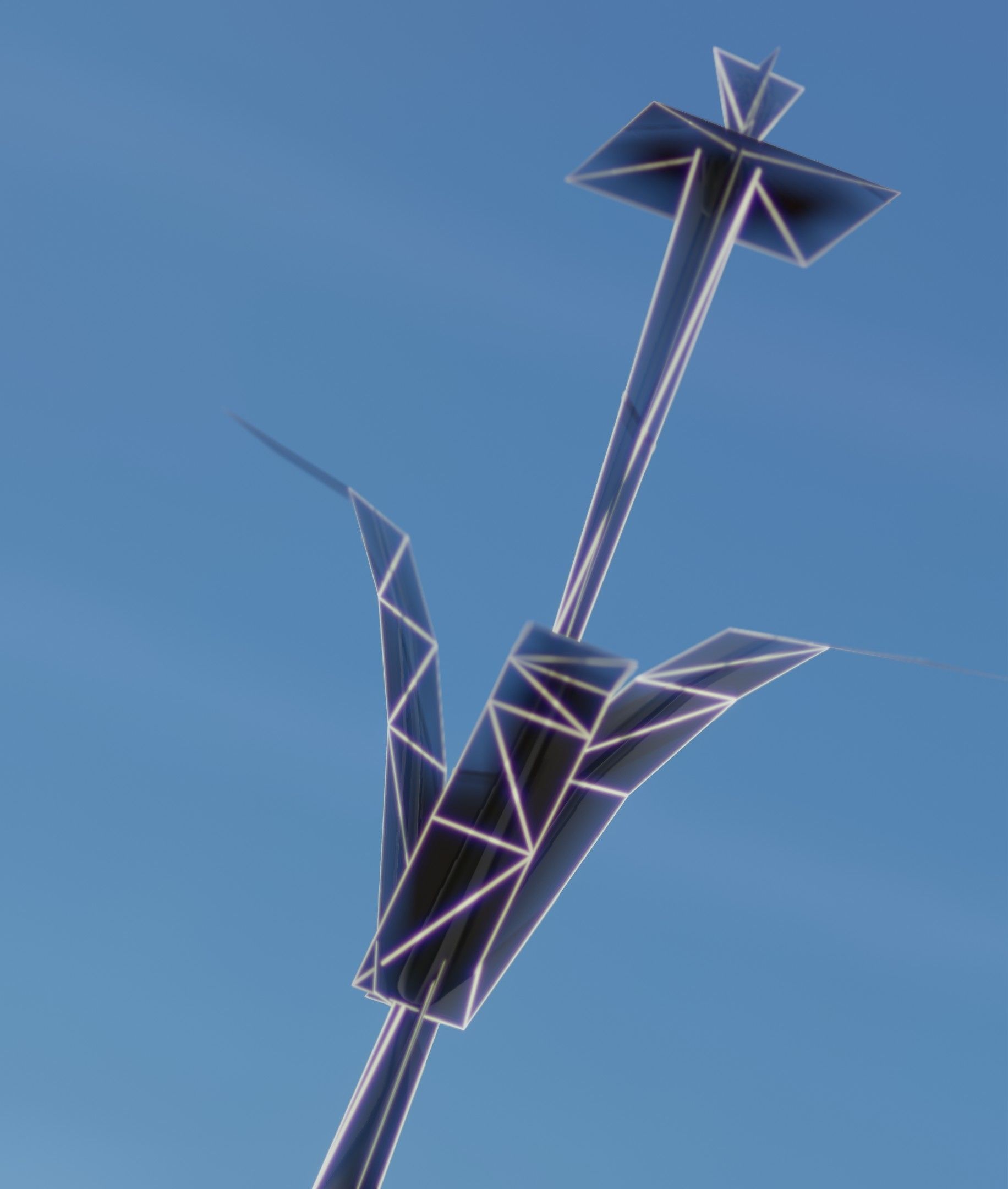 Red Flower - Verion 6 - Object 29 Low-poly 3D model_2