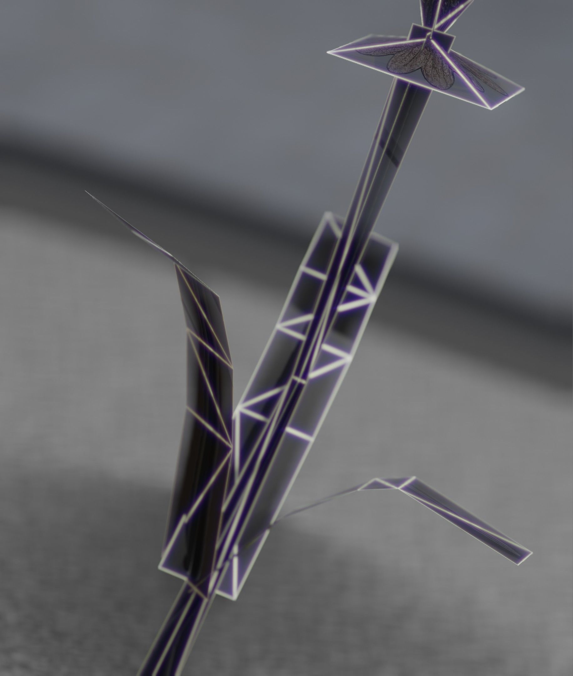 Red Flower - Verion 6 - Object 29 Low-poly 3D model_21