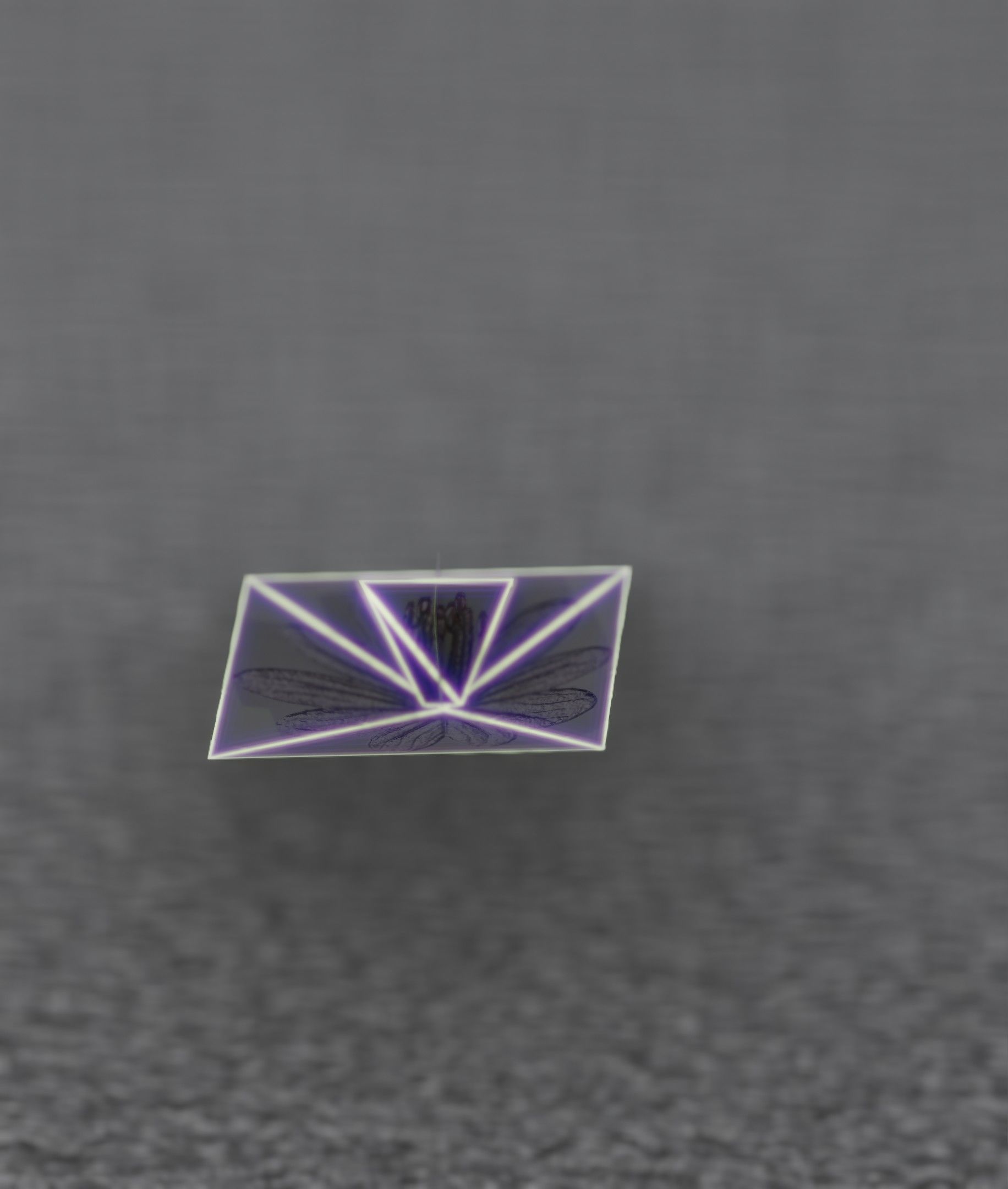 Violet Flower Blossom Version 7 - Object 34 Low-poly 3D model_22