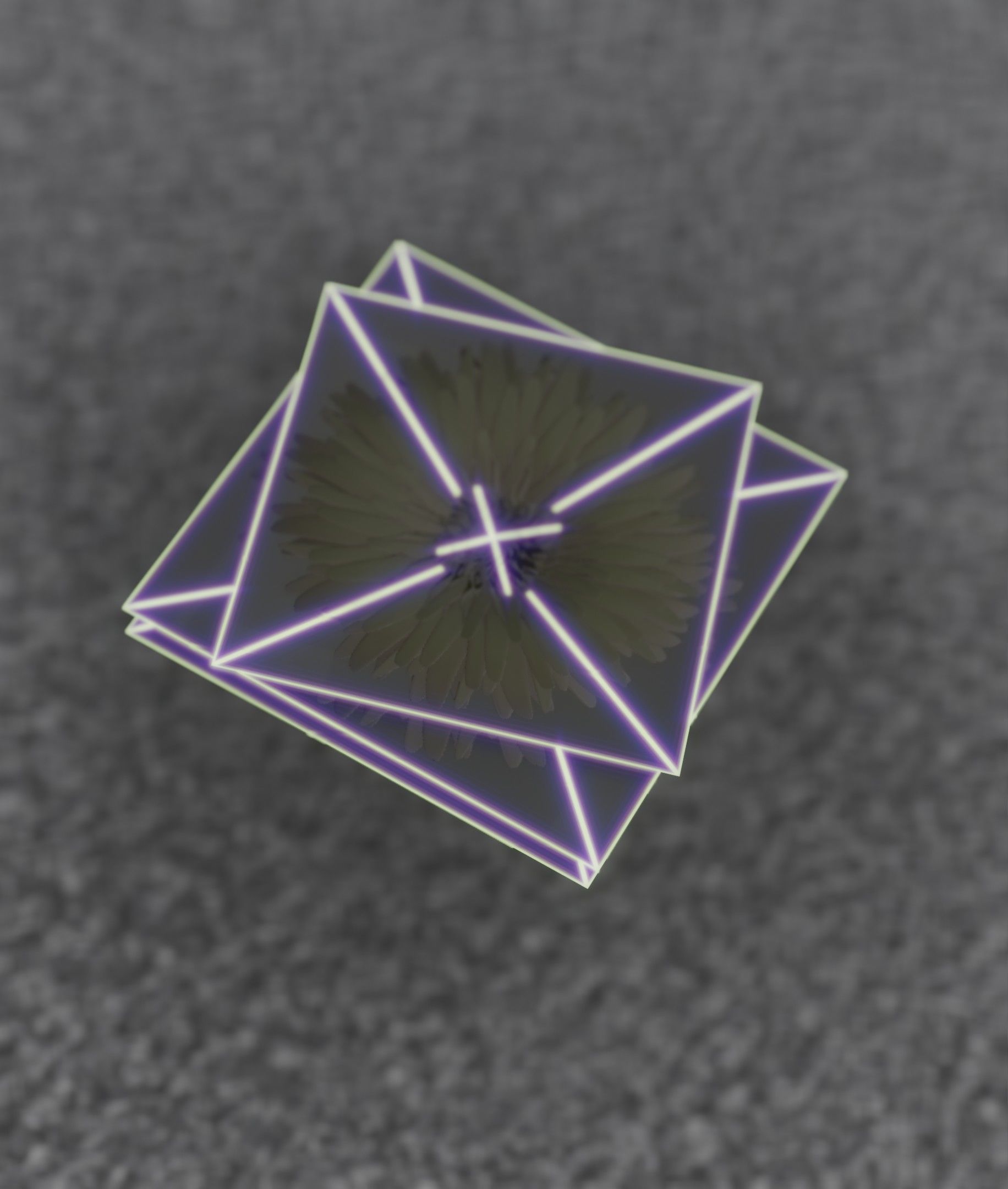 Dandelion Flower Blossom Version 7 - Object 38 Low-poly 3D model_2