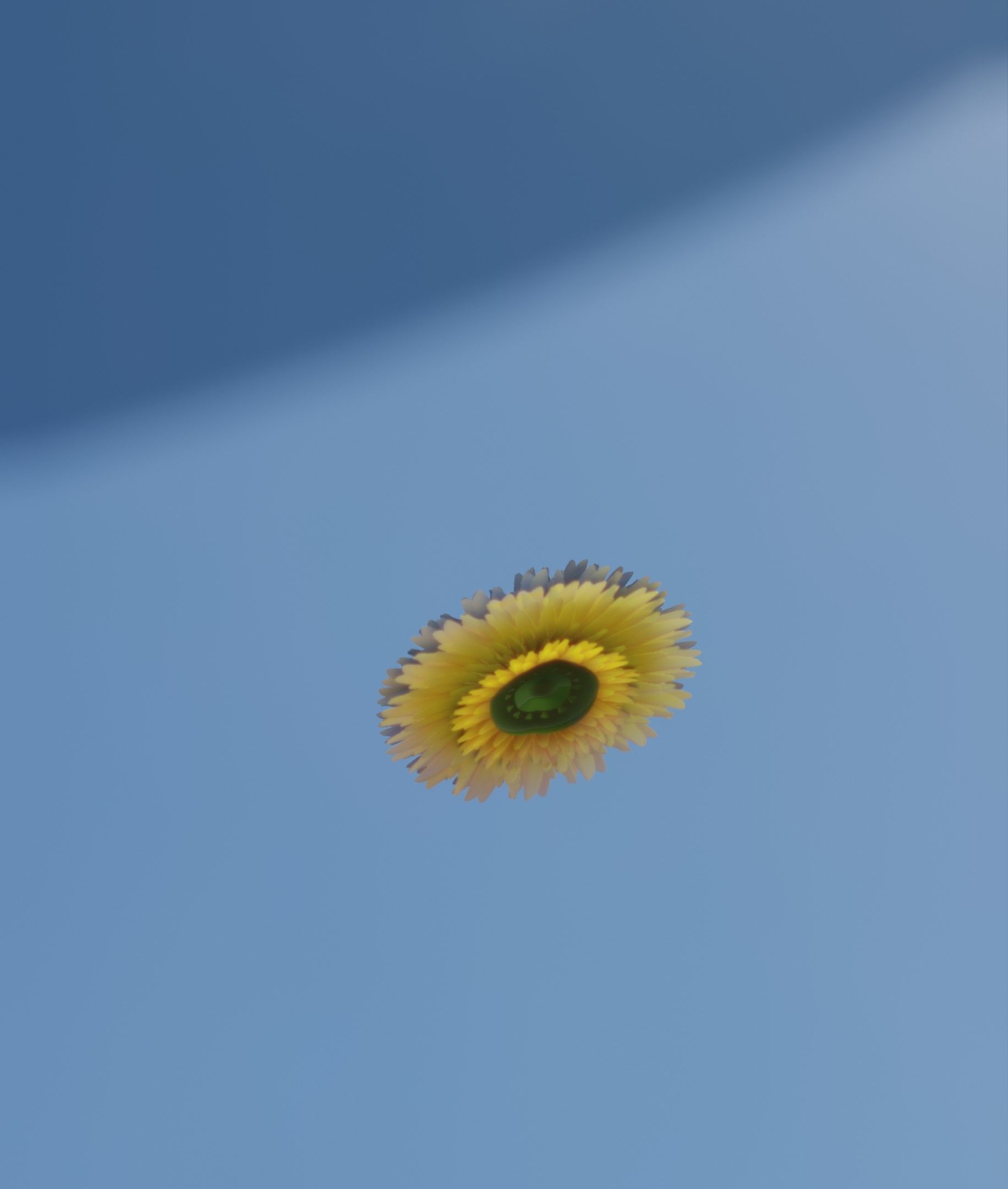 Dandelion Flower Blossom Version 7 - Object 38 Low-poly 3D model_22