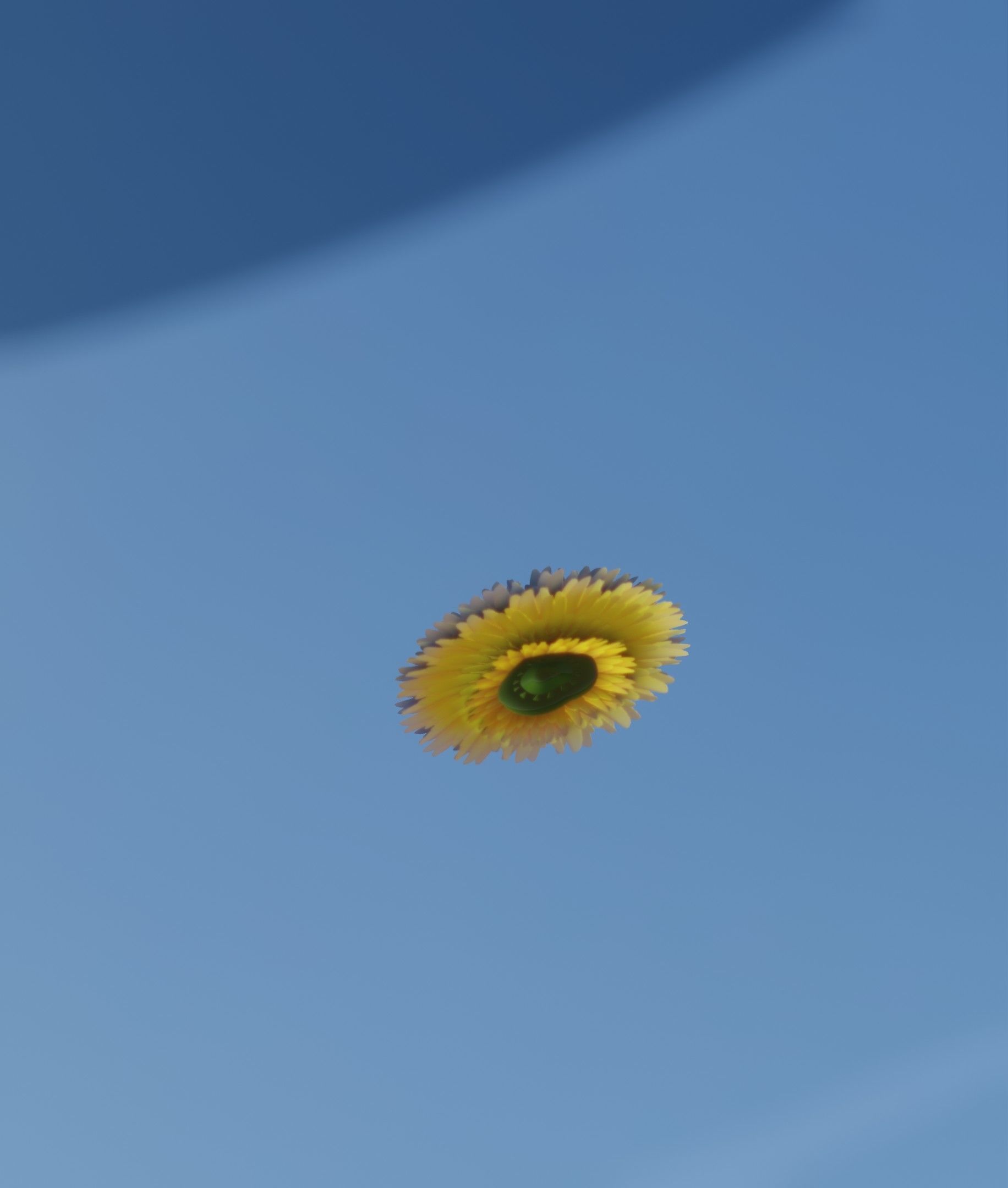 Dandelion Flower Blossom Version 7 - Object 38 Low-poly 3D model_20