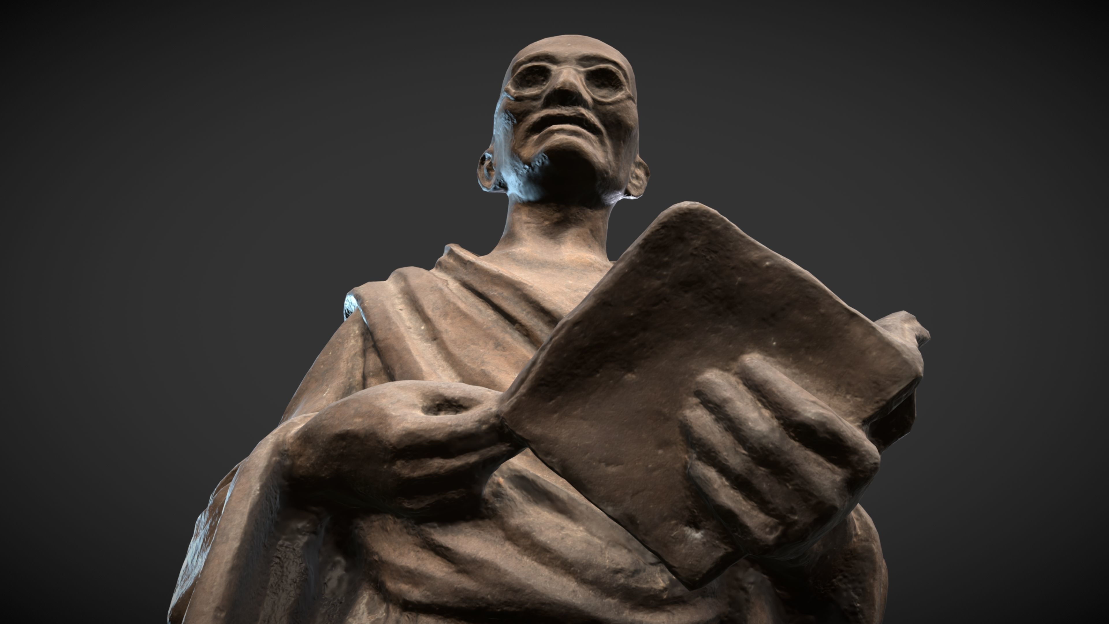 Gandhi by Vatteroni 3DP 3D print model_18