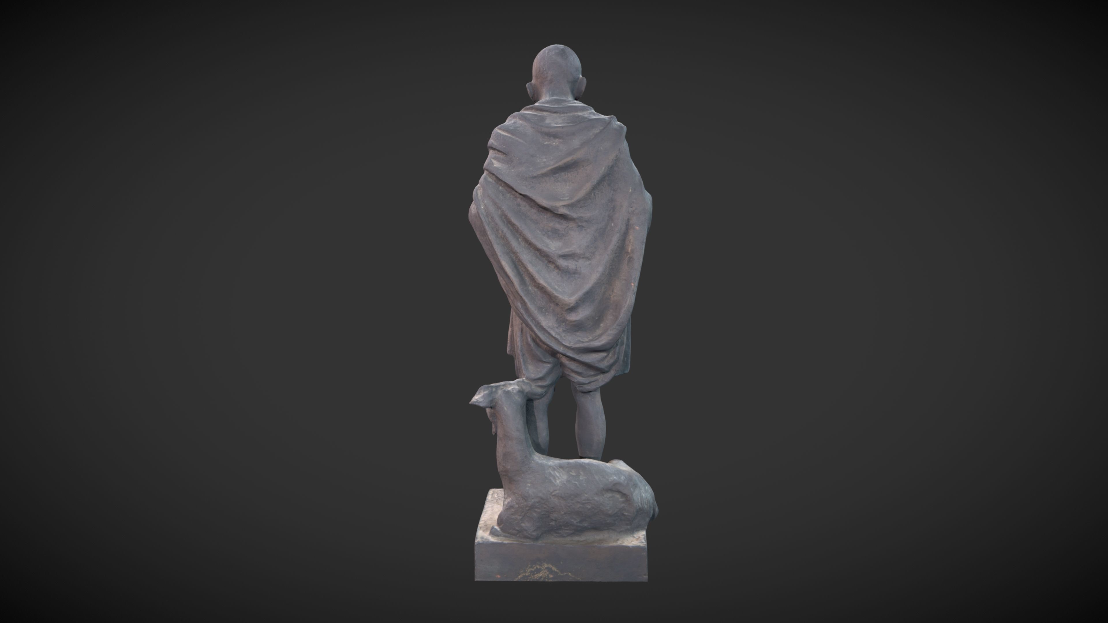 Gandhi by Vatteroni 3DP 3D print model_4