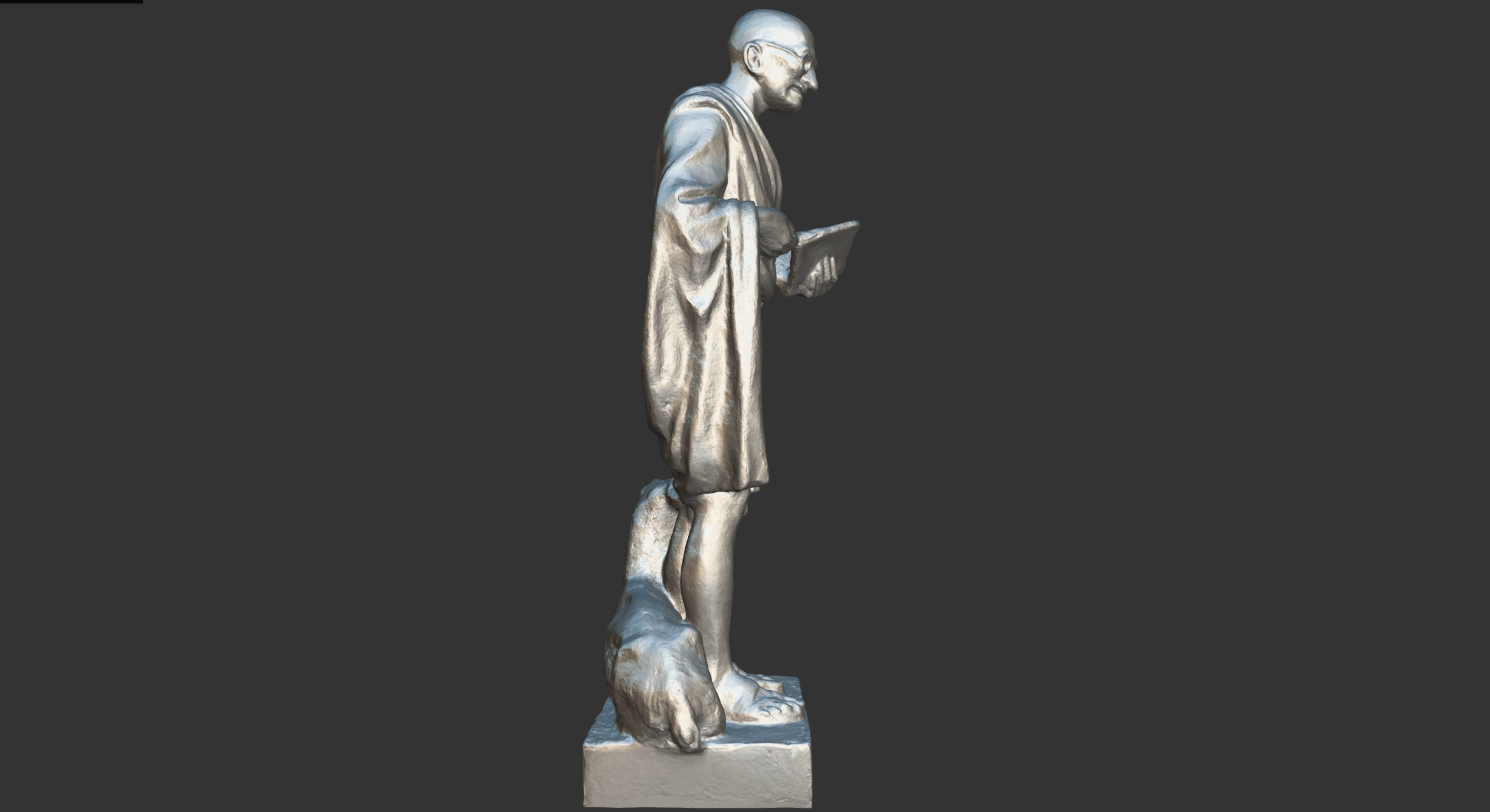 Gandhi by Vatteroni 3DP 3D print model_19