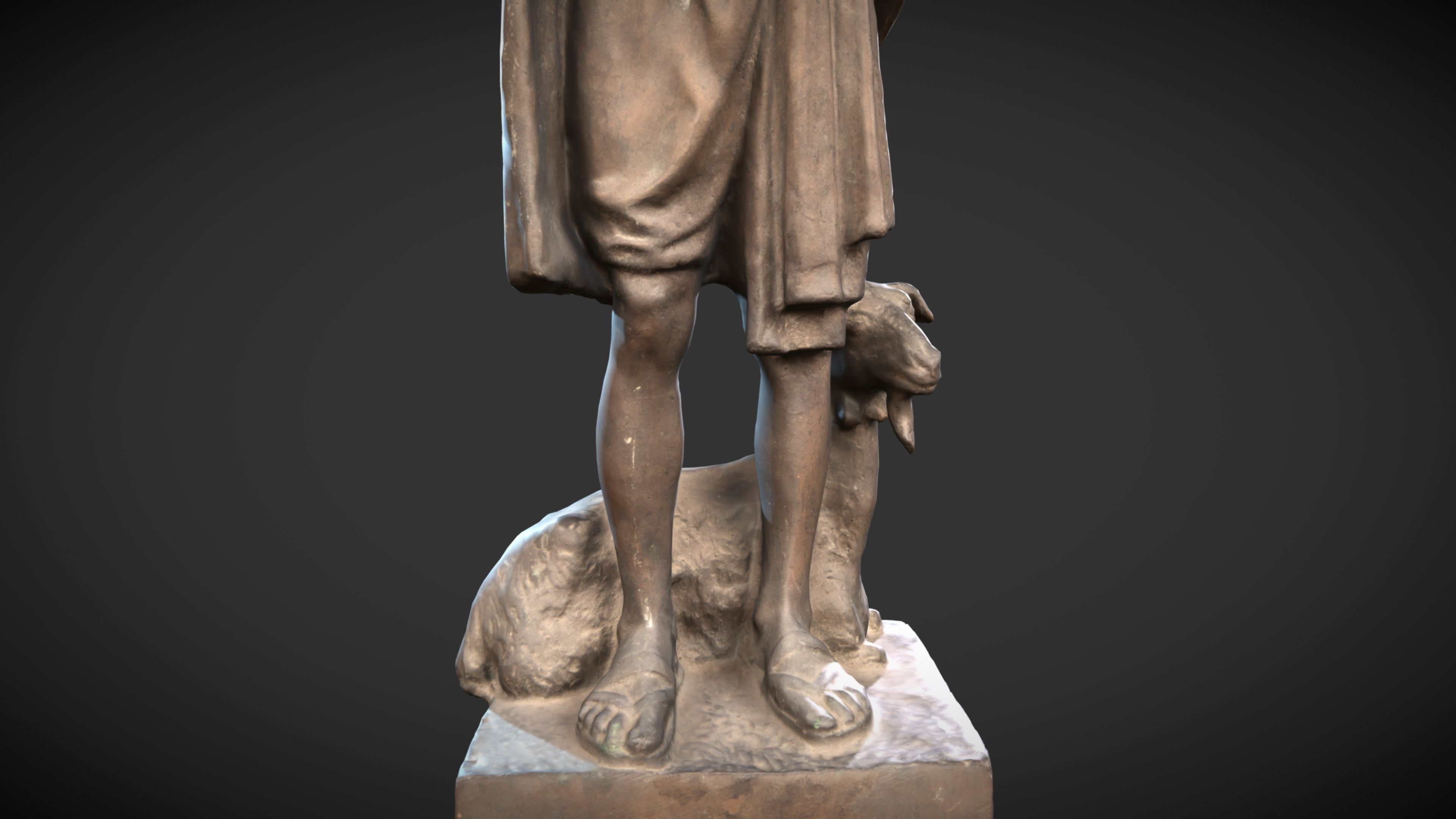 Gandhi by Vatteroni 3DP 3D print model_7