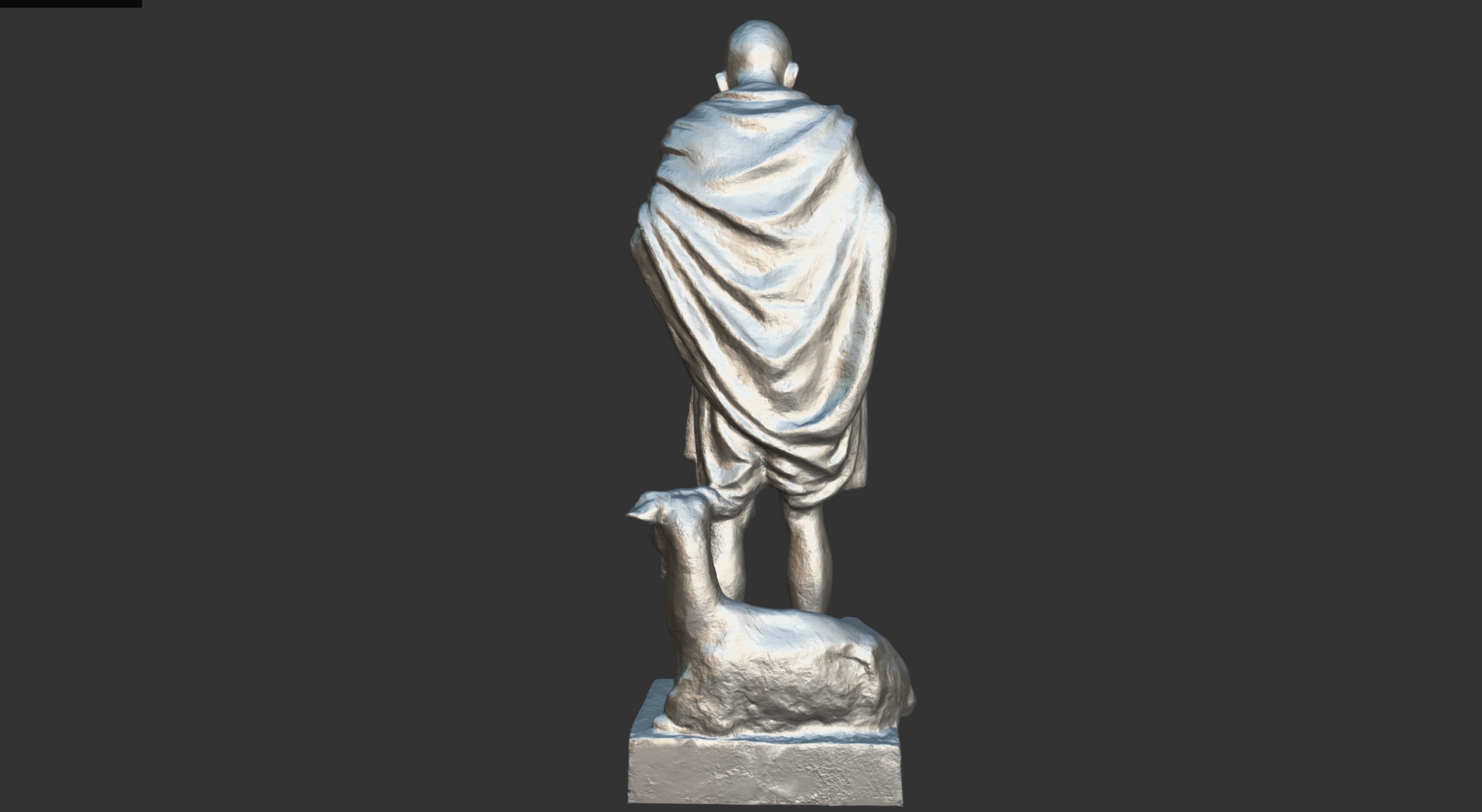Gandhi by Vatteroni 3DP 3D print model_20