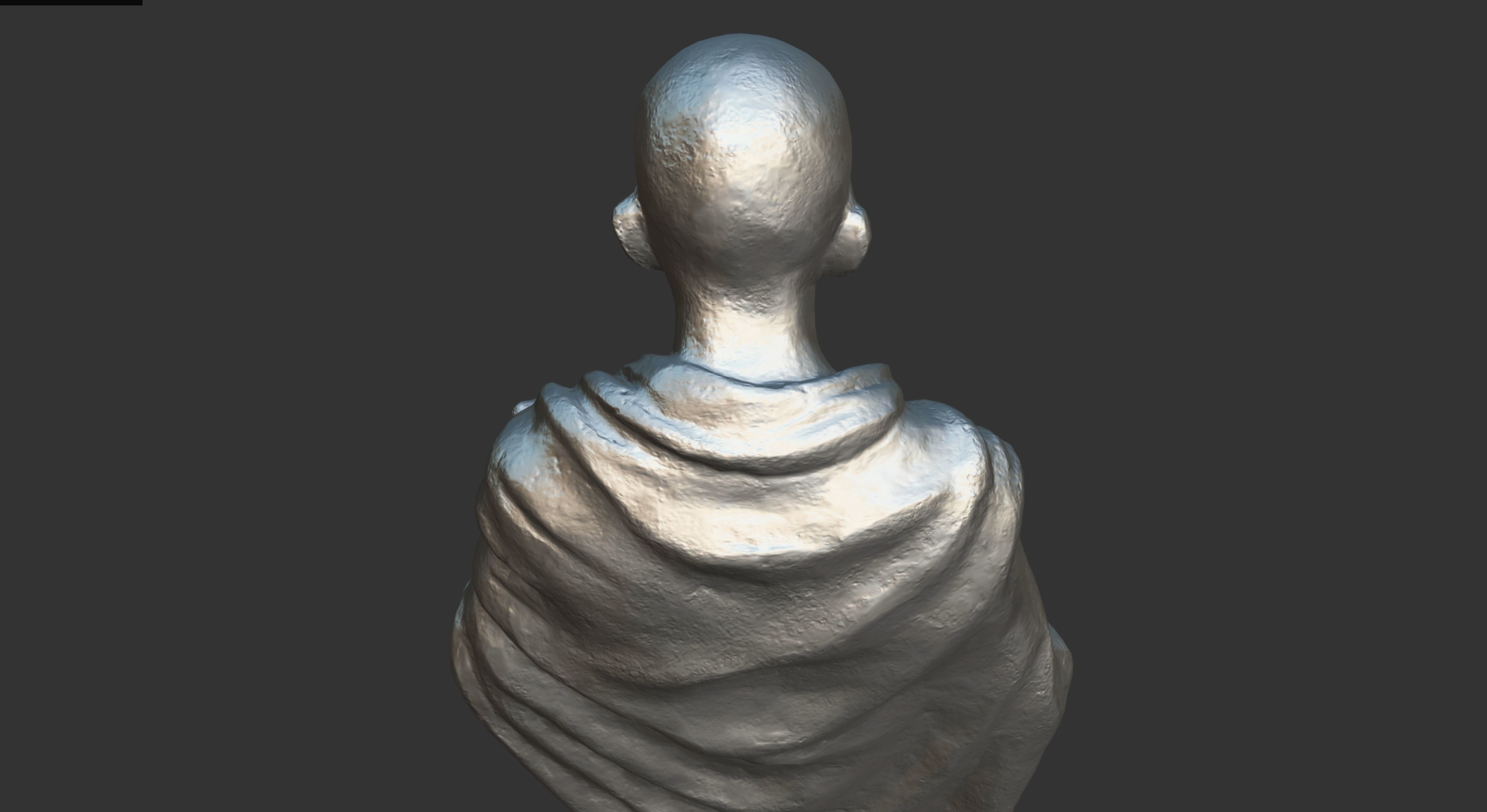 Gandhi by Vatteroni 3DP 3D print model_26