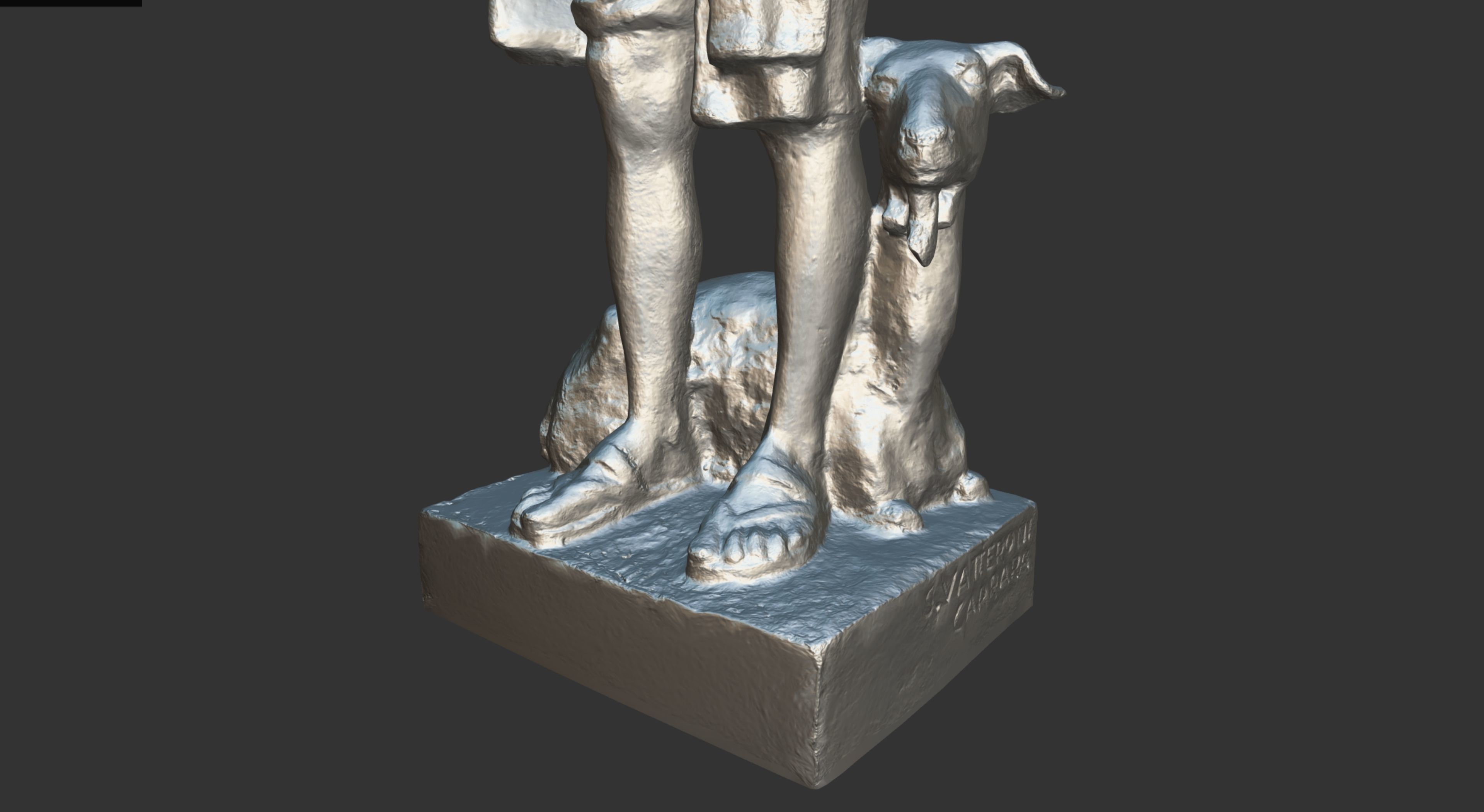 Gandhi by Vatteroni 3DP 3D print model_24