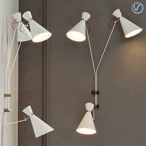 Delightfull Simone Wall 3D model