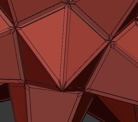 Moroccan Glass Pendants 3D model_8