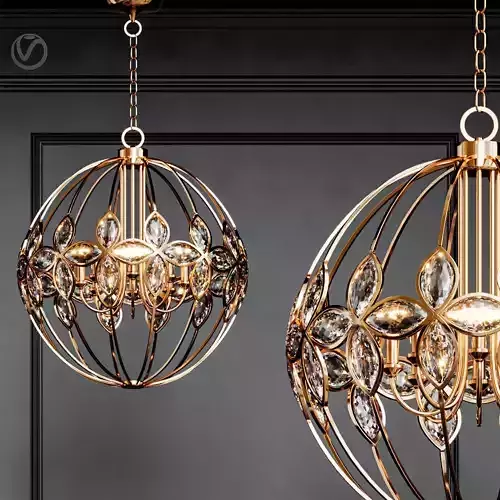 Uttermost Ambre 8 Light Gold
