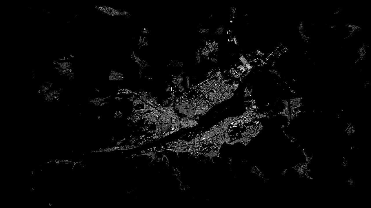 Krasnoyarsk Streets and Buildings 3D model_8