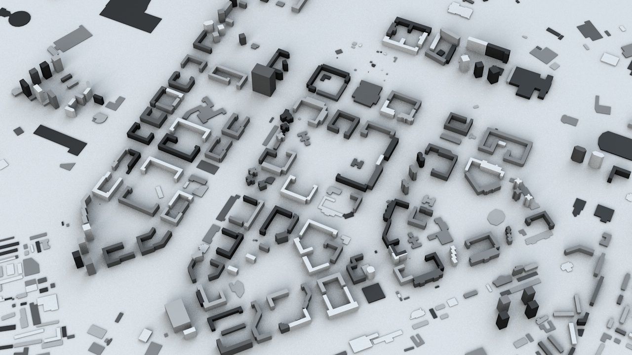 Krasnoyarsk Streets and Buildings 3D model_5