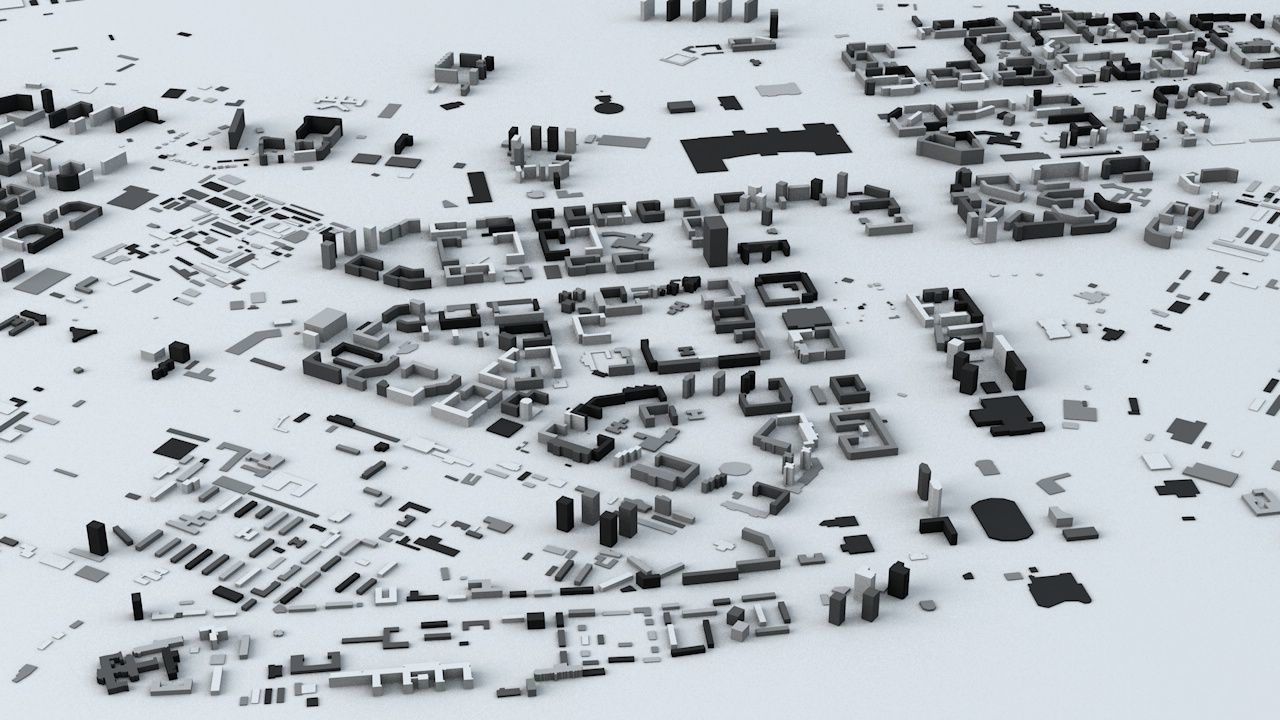 Krasnoyarsk Streets and Buildings 3D model_3