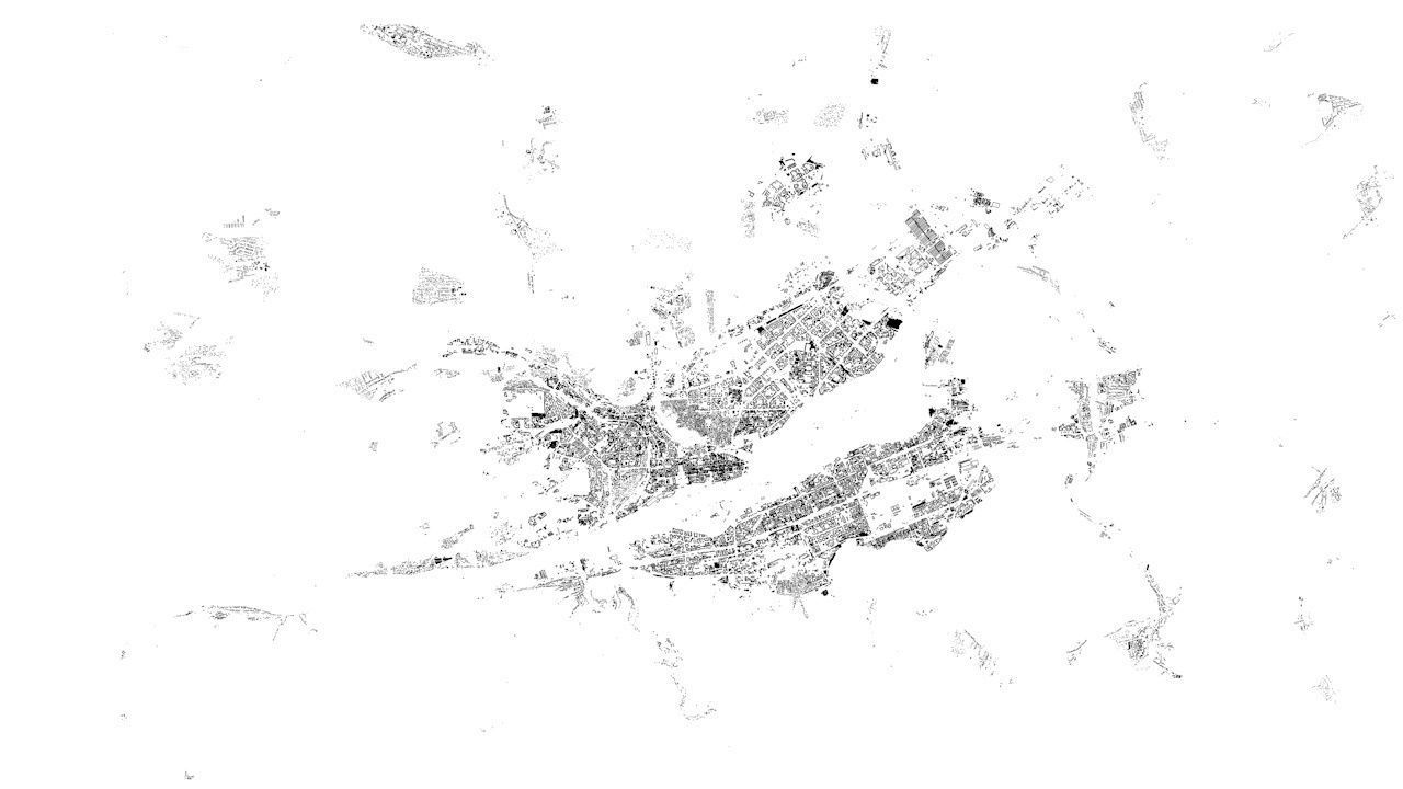 Krasnoyarsk Streets and Buildings 3D model_9