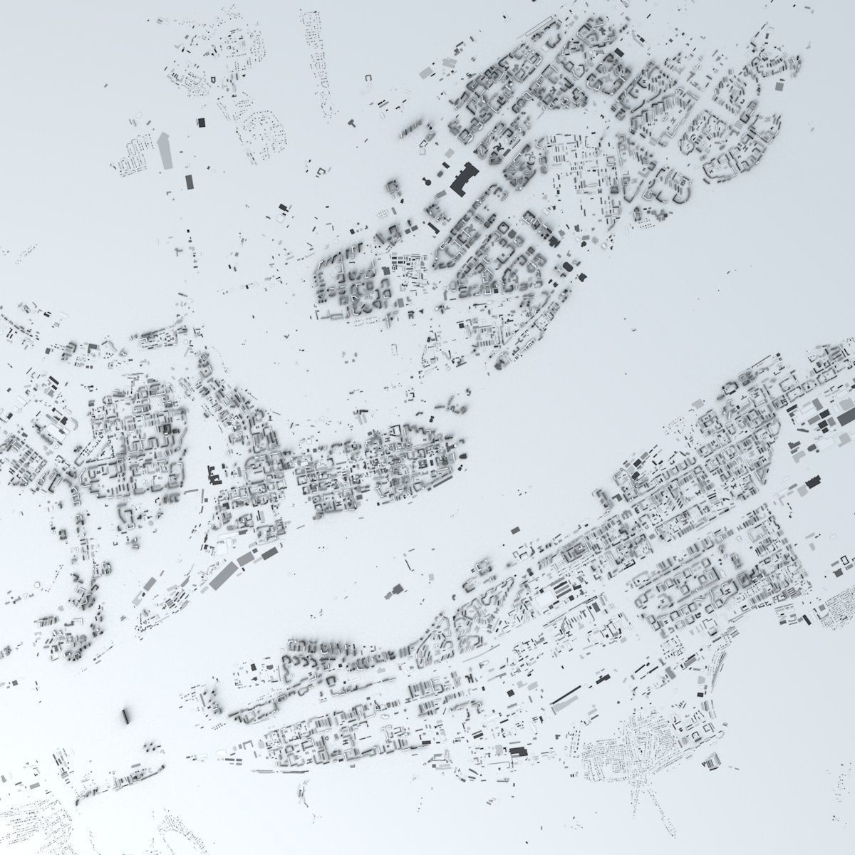 Krasnoyarsk Streets and Buildings 3D model_7