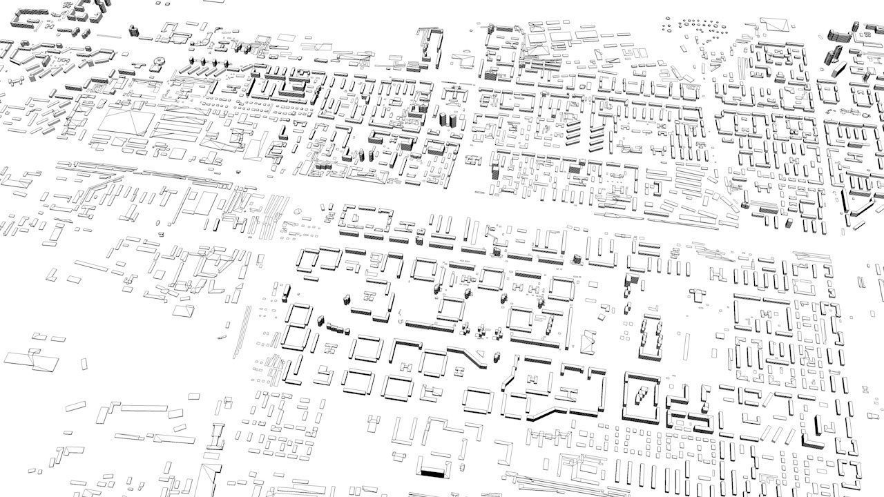 Krasnoyarsk Streets and Buildings 3D model_10